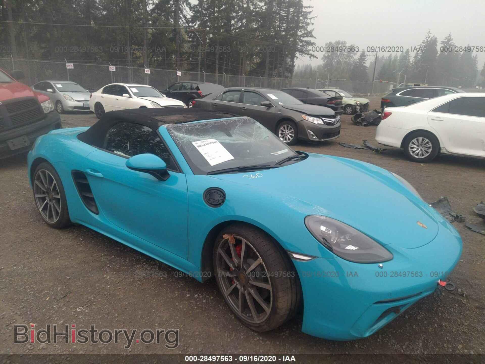 Photo WP0CB2A89KS228657 - PORSCHE 718 BOXSTER 2019