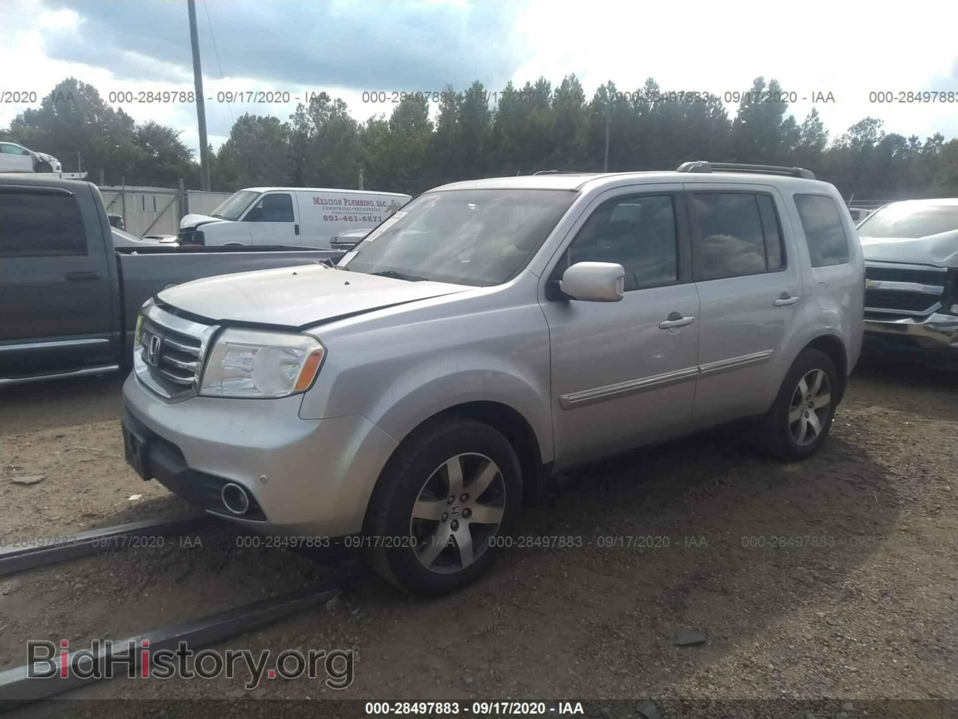 2012 HONDA PILOT - VIN: 5FNYF3H99CB031226 - Фото 2