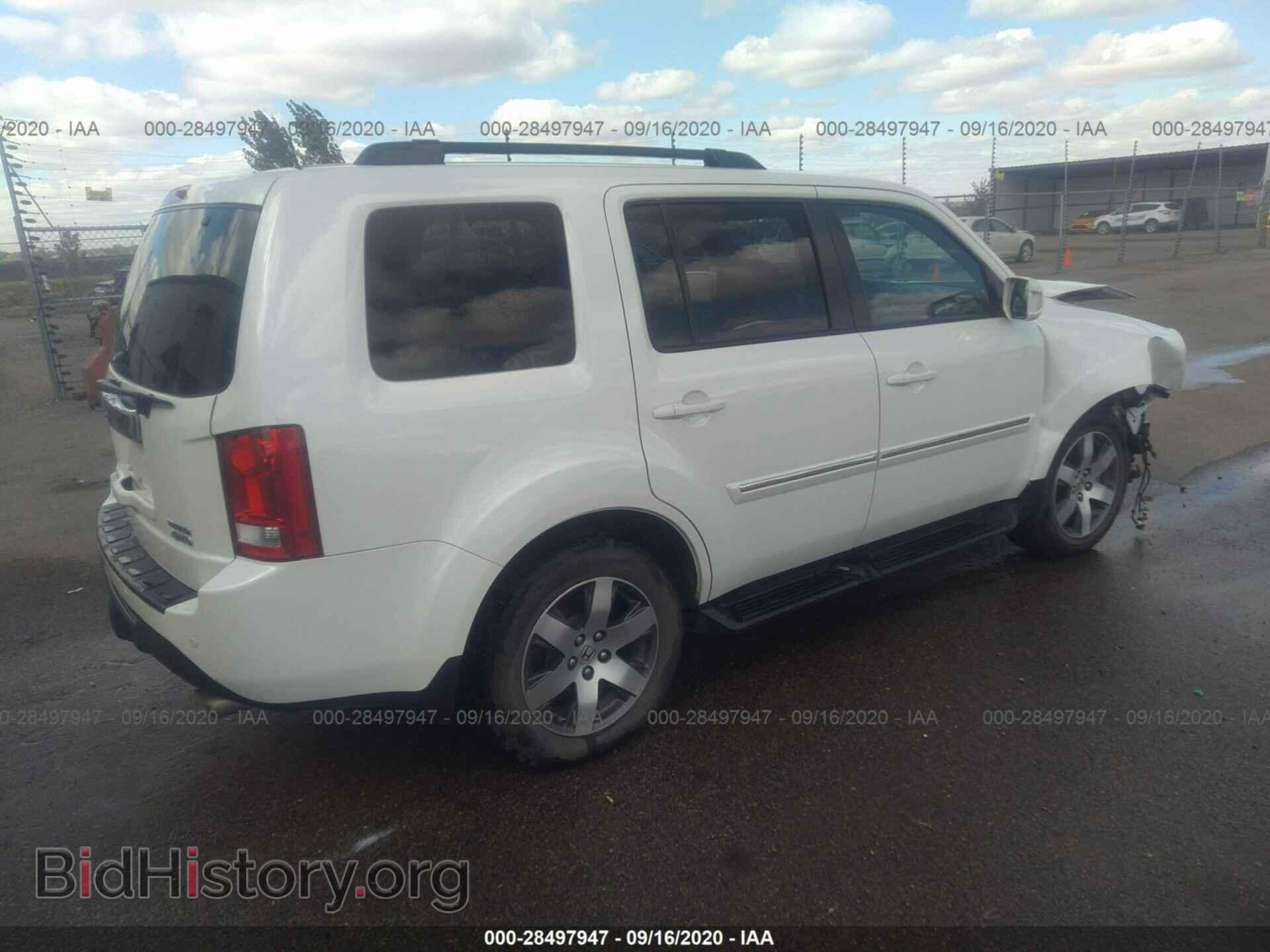 2013 HONDA PILOT - VIN: 5FNYF4H91DB006084 - Фото 4