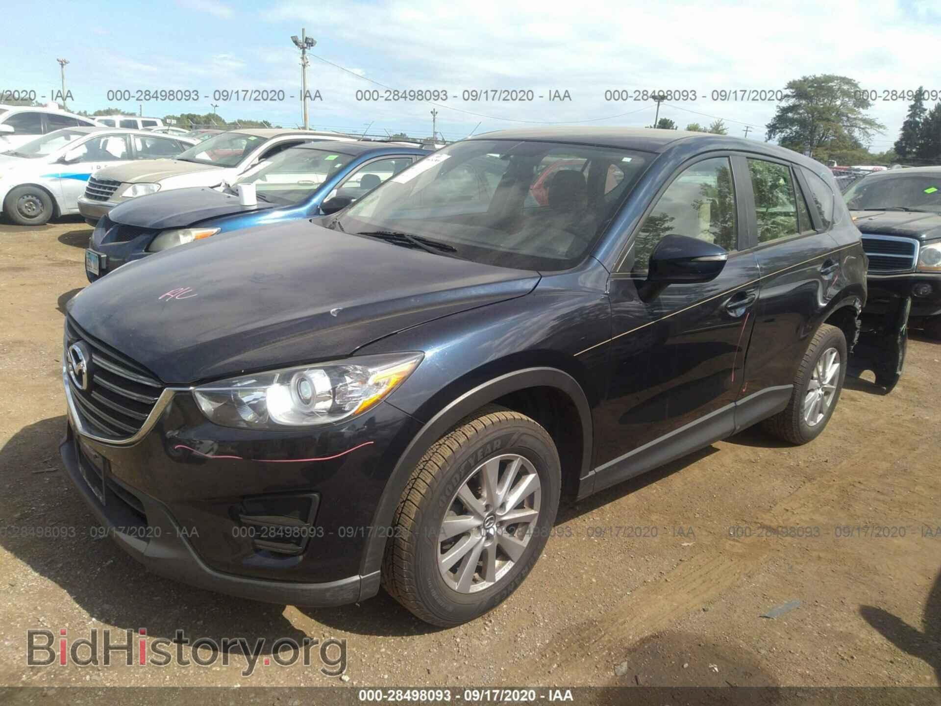 2016 MAZDA CX-5 - VIN: JM3KE4BY2G0806122 - Фото 2
