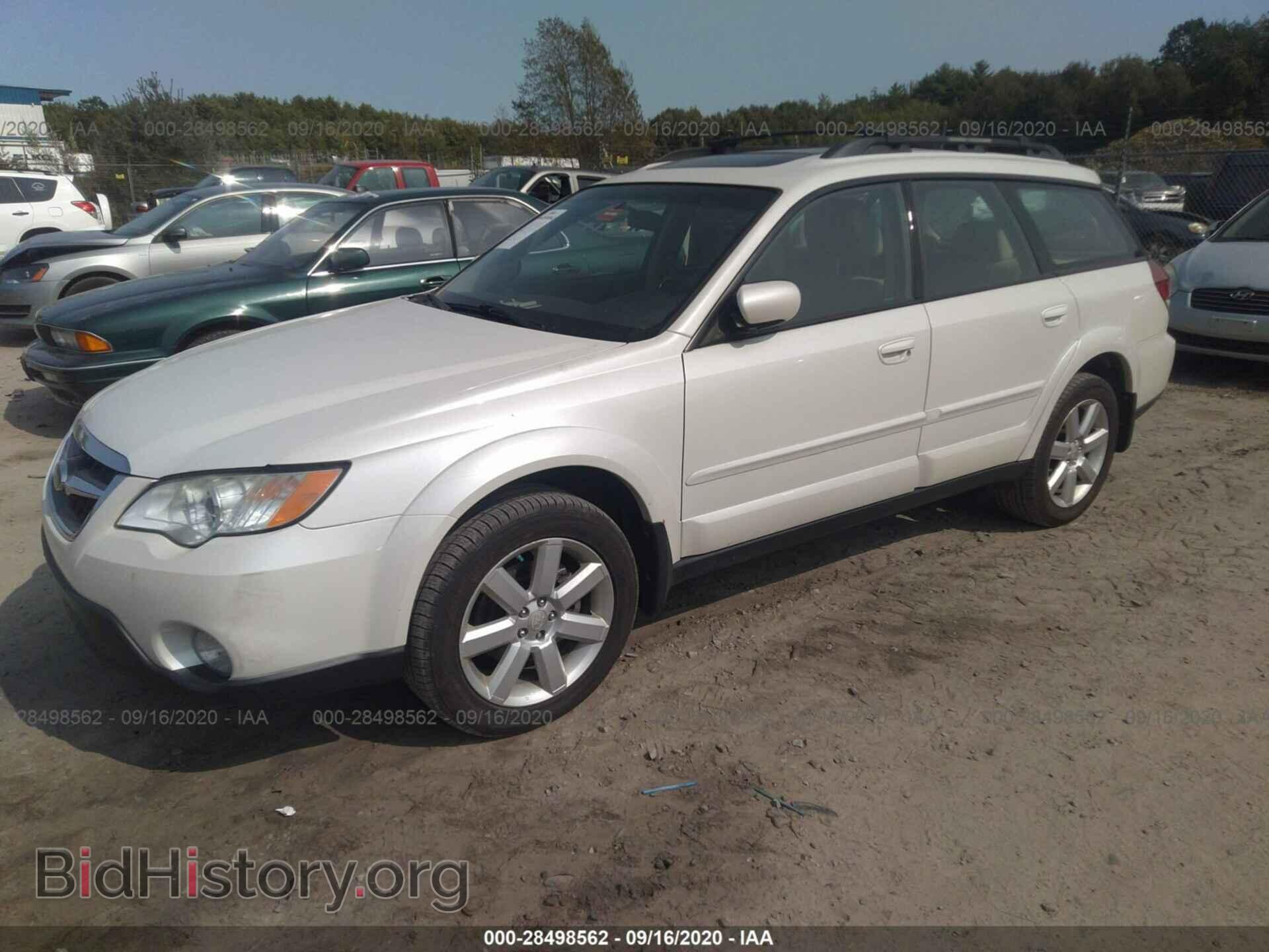 2008 SUBARU OUTBACK - VIN: 4S4BP62CX87358977 - Фото 2