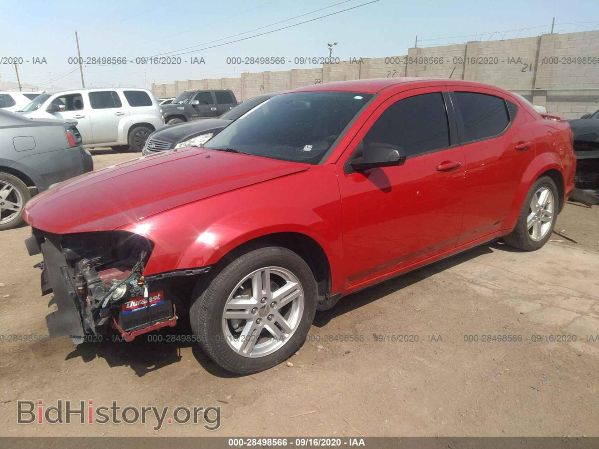 2014 DODGE AVENGER - VIN: 1C3CDZAG9EN218454 - Фото 2
