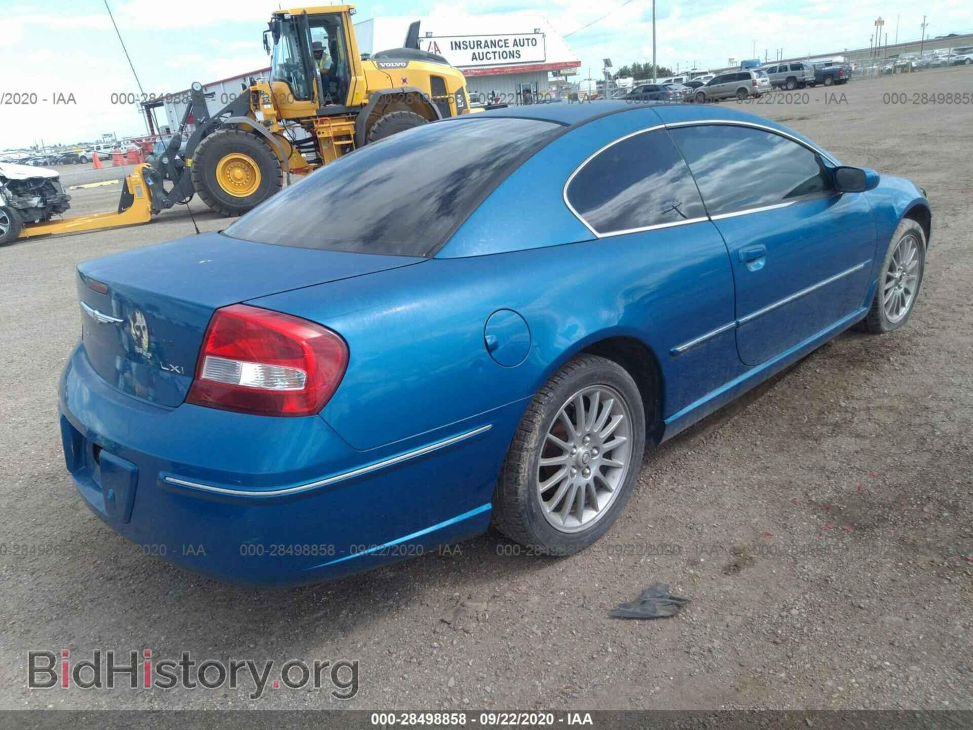 2003 CHRYSLER SEBRING - VIN: 4C3AG52H83E150528 - Фото 4