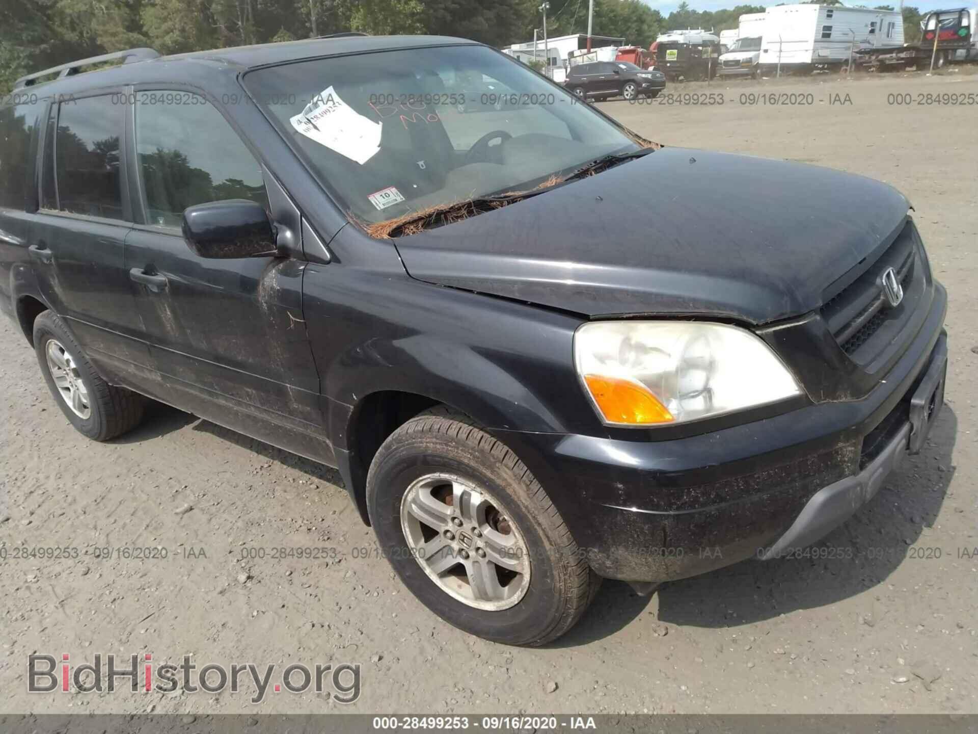 Photo 2HKYF18655H562681 - HONDA PILOT 2005