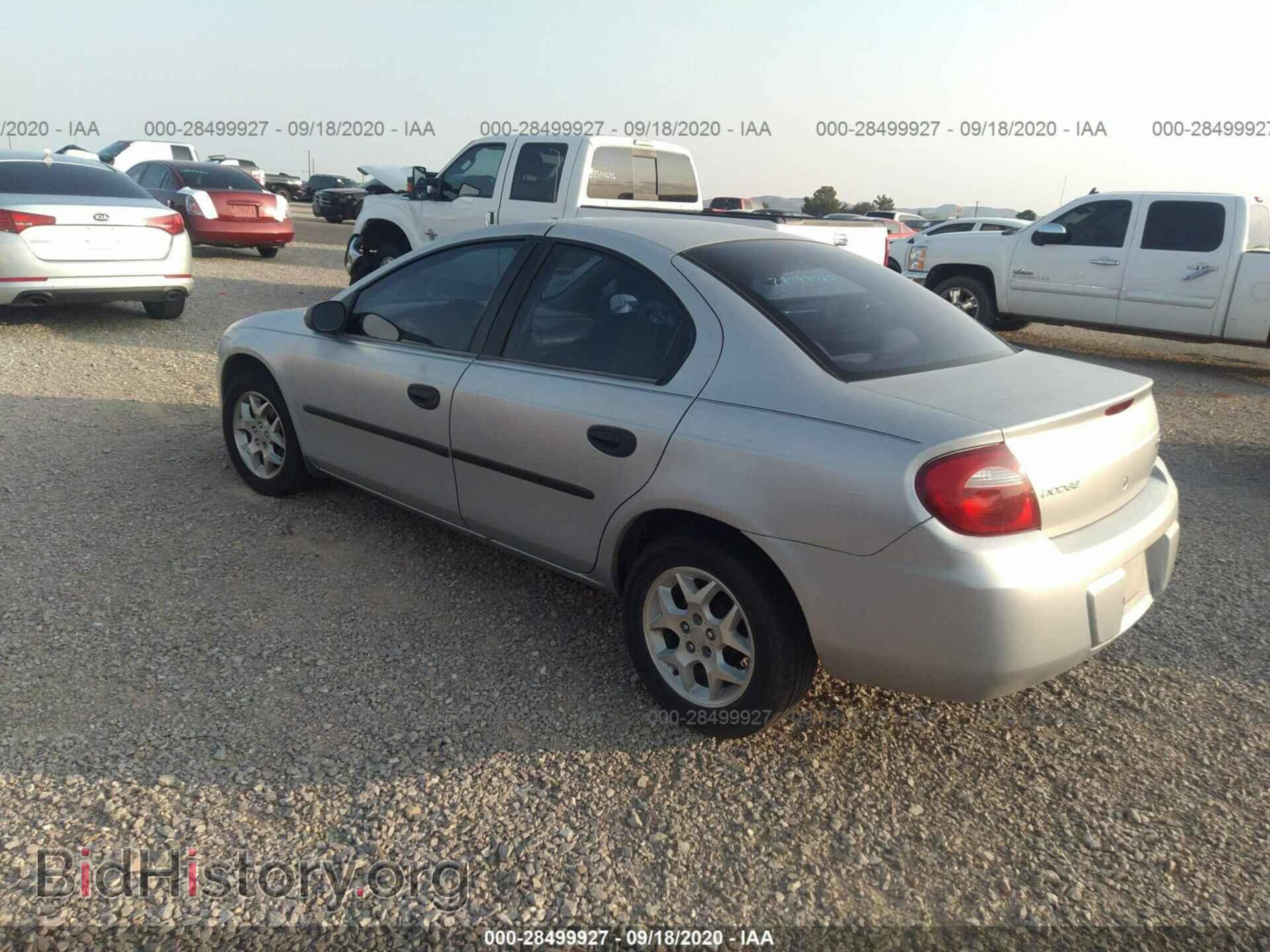 2004 DODGE NEON - VIN: 1B3ES26C84D572642 - Фото 3