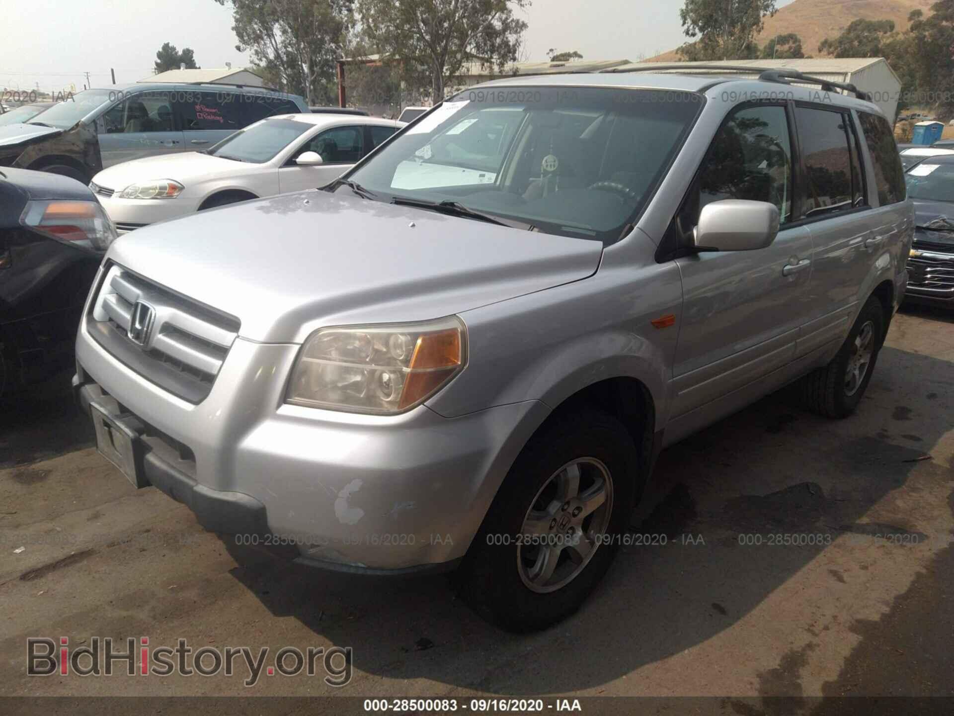2006 HONDA PILOT - VIN: 5FNYF28466B041697 - Фото 2
