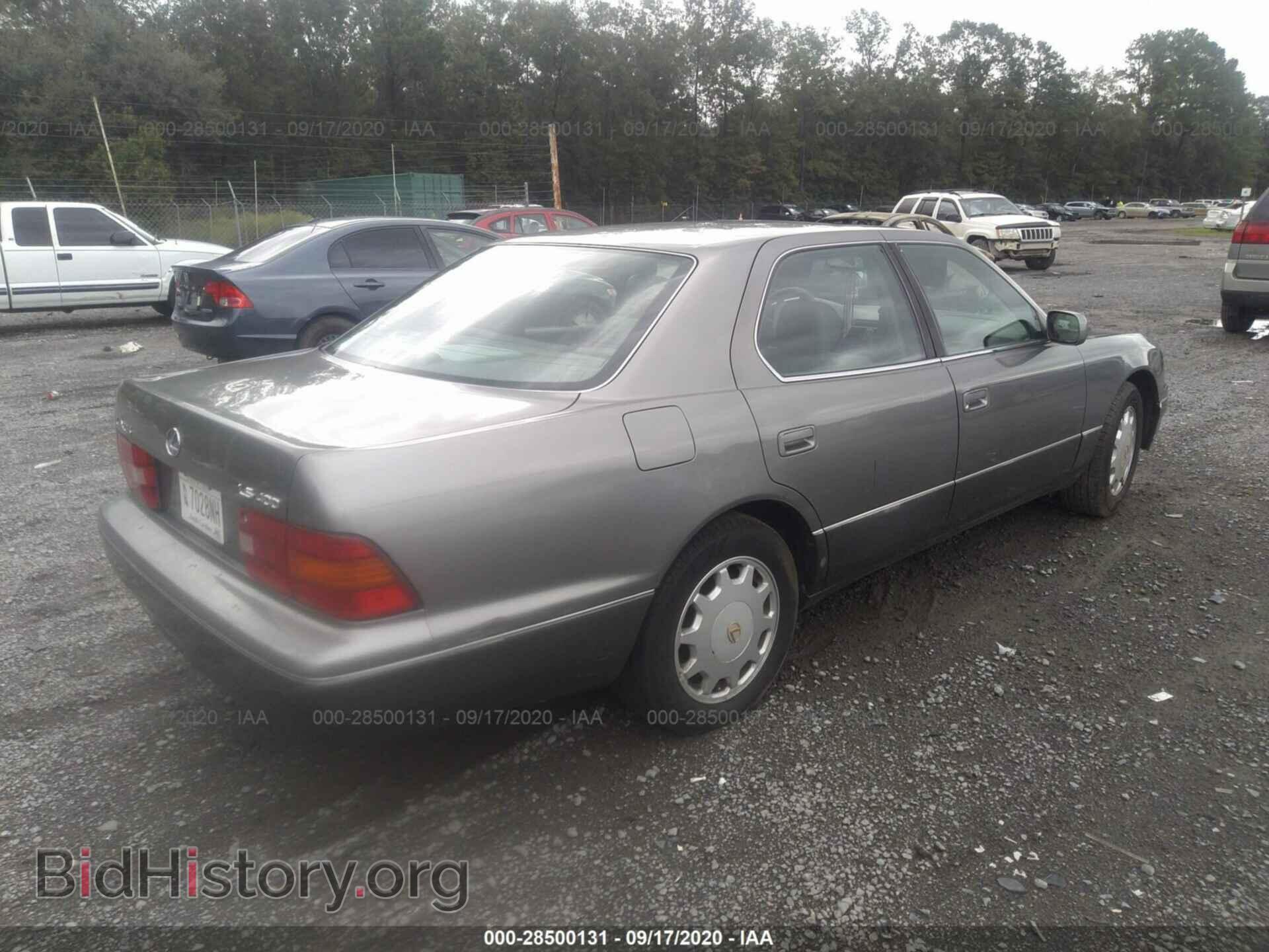1996 LEXUS LS - VIN: JT8BH22FXT0054830 - Фото 4