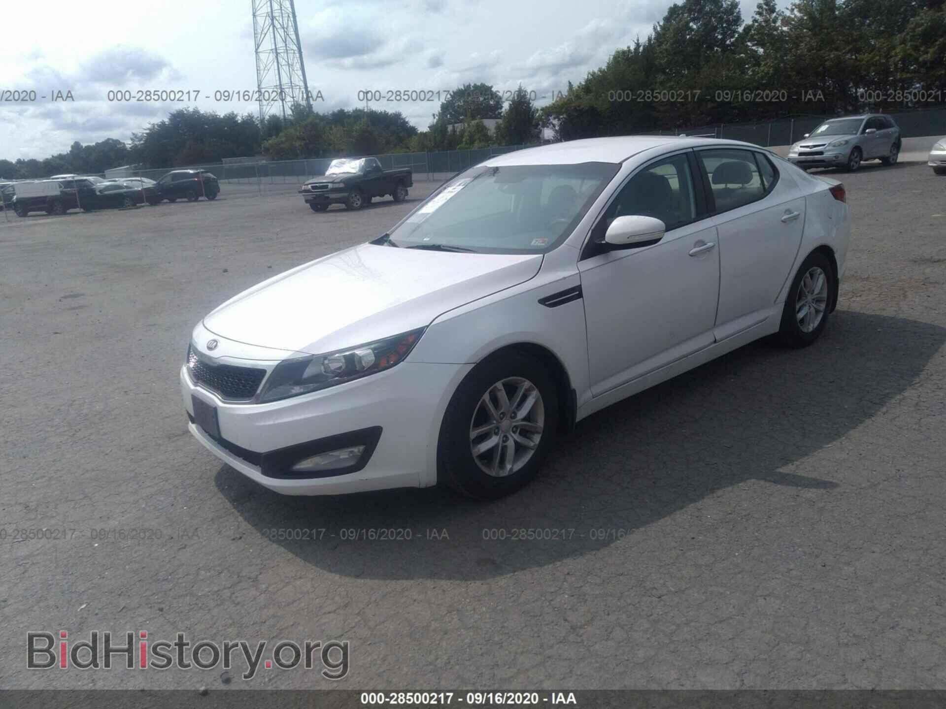 2013 KIA OPTIMA - VIN: KNAGM4A79D5393301 - Фото 2