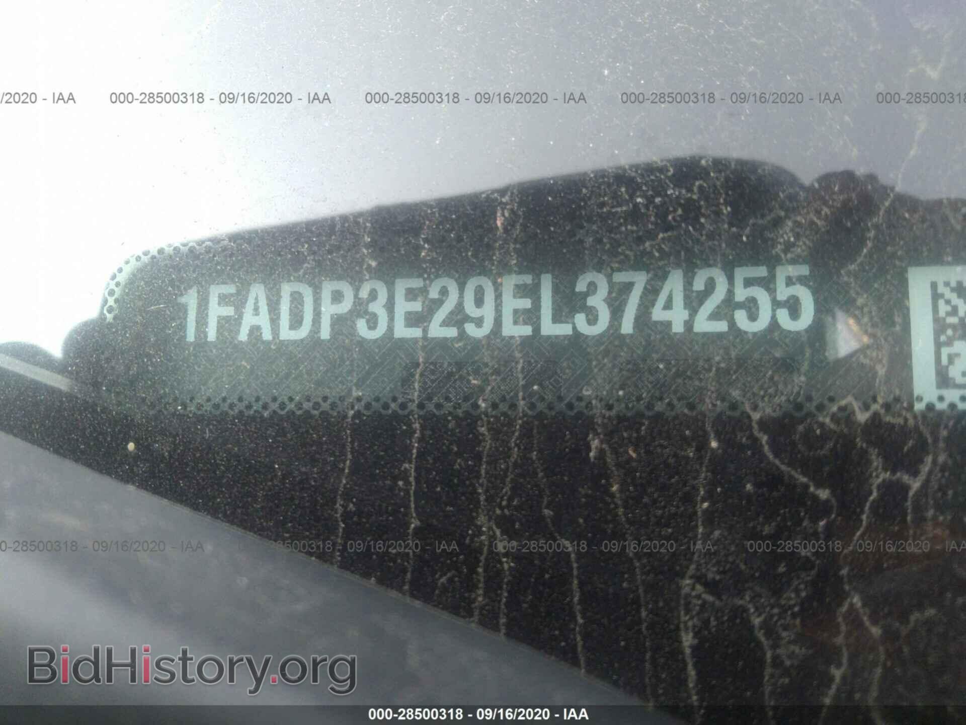 2014 FORD FOCUS - VIN: 1FADP3E29EL374255 - Фото 9