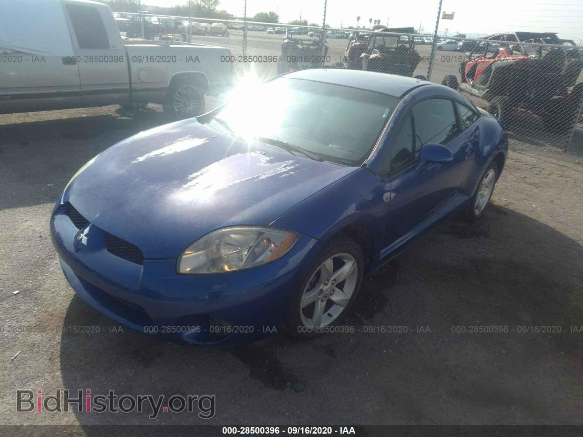 2006 MITSUBISHI ECLIPSE - VIN: 4A3AK24F66E047180 - Фото 2