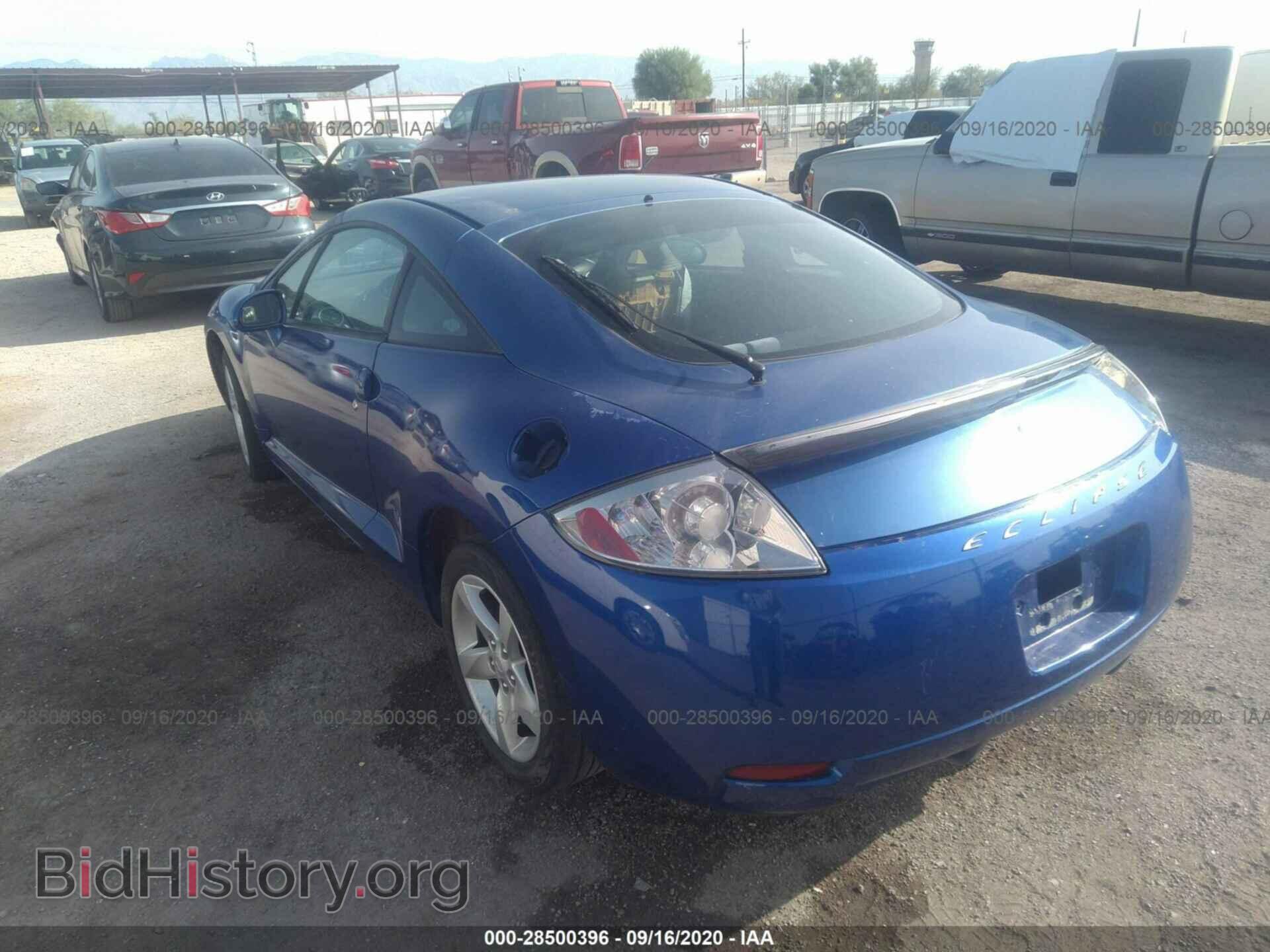 2006 MITSUBISHI ECLIPSE - VIN: 4A3AK24F66E047180 - Фото 3