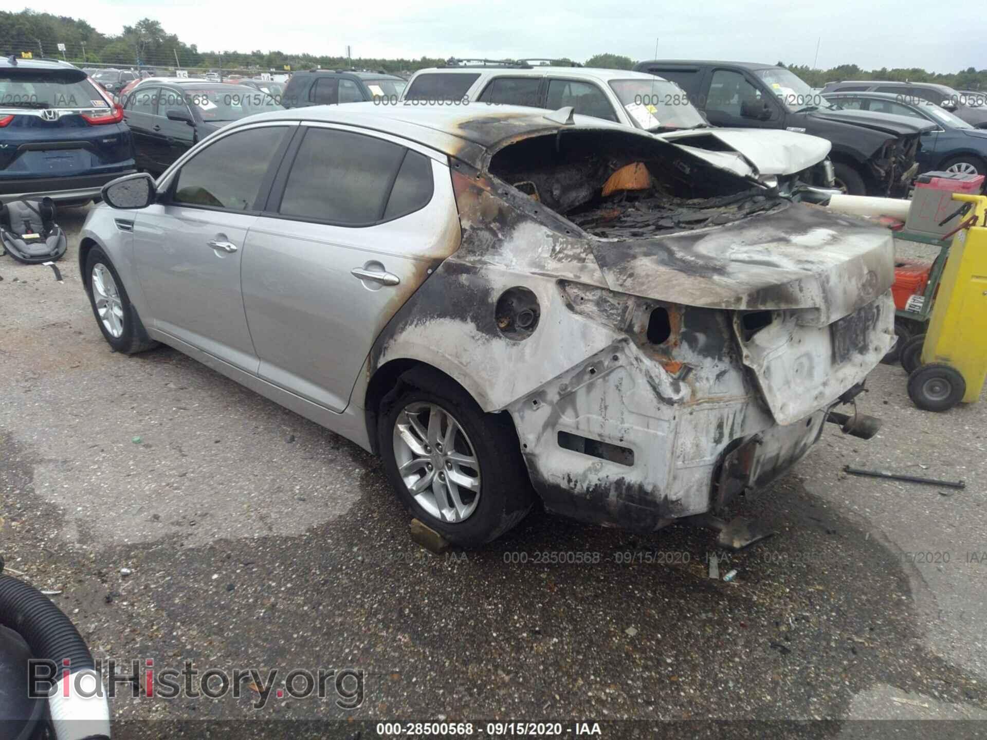 2013 KIA OPTIMA - VIN: KNAGM4A75D5393621 - Photo 3