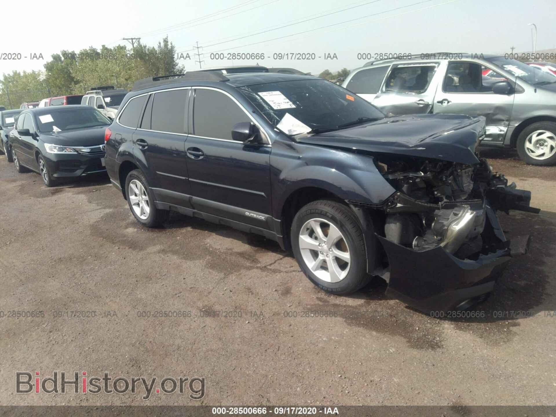 Фотография 4S4BRBCCXD3248059 - SUBARU OUTBACK 2013
