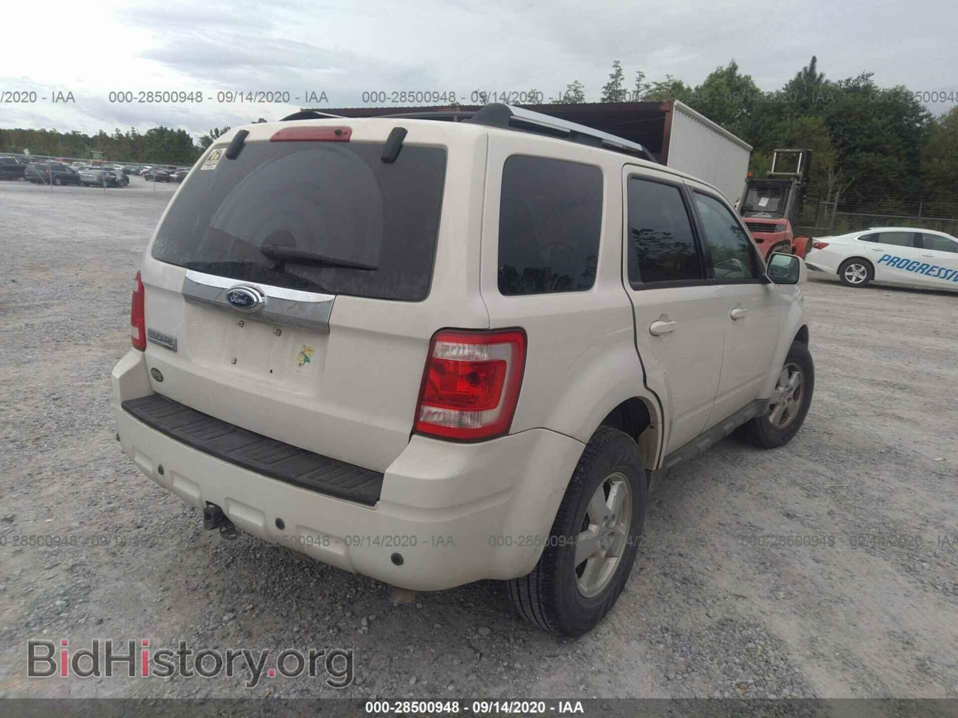 2009 FORD ESCAPE - VIN: 1FMCU04GX9KB95837 - Фото 4