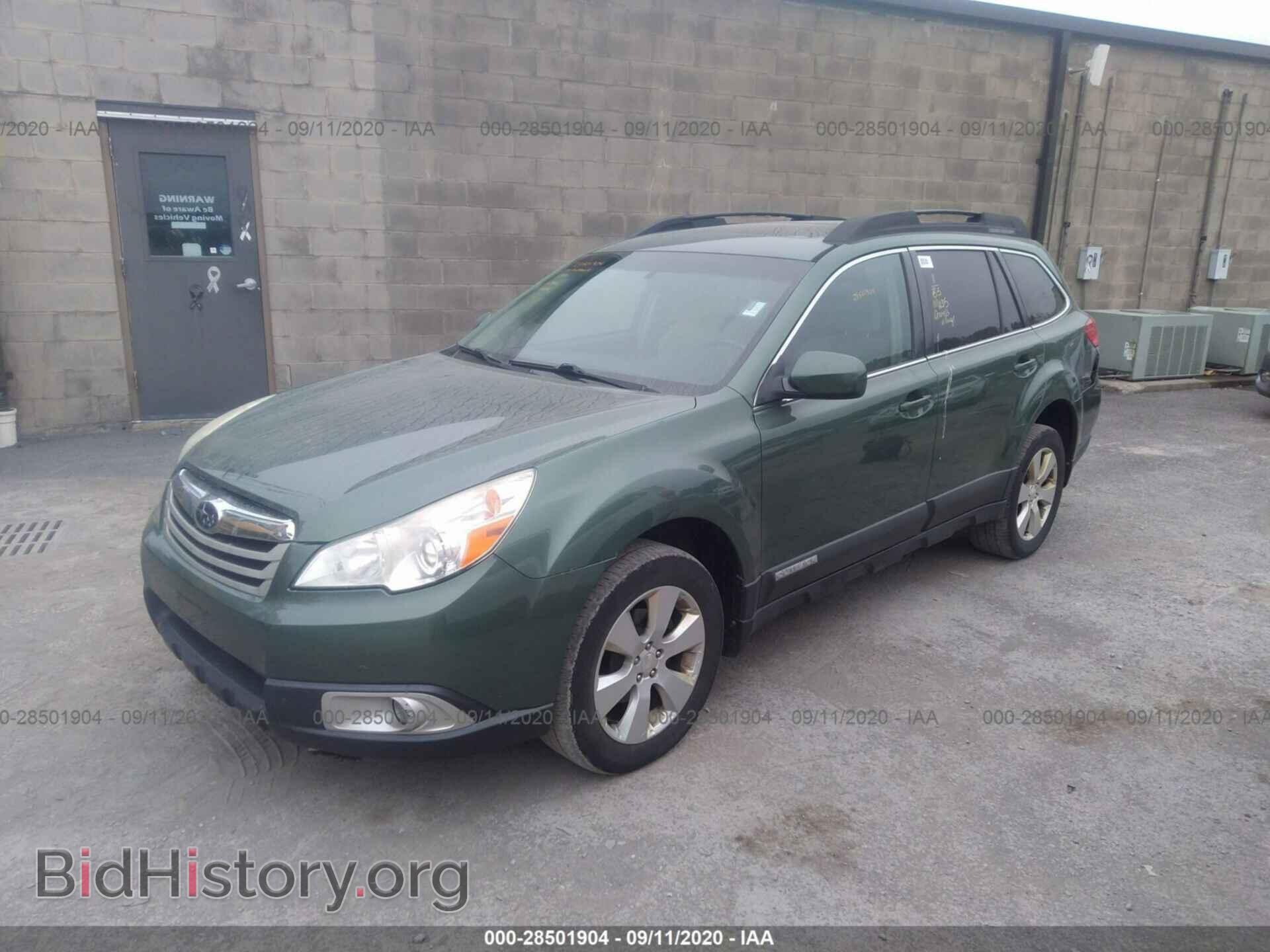 2011 SUBARU OUTBACK - VIN: 4S4BRBGC7B3348594 - Фото 2