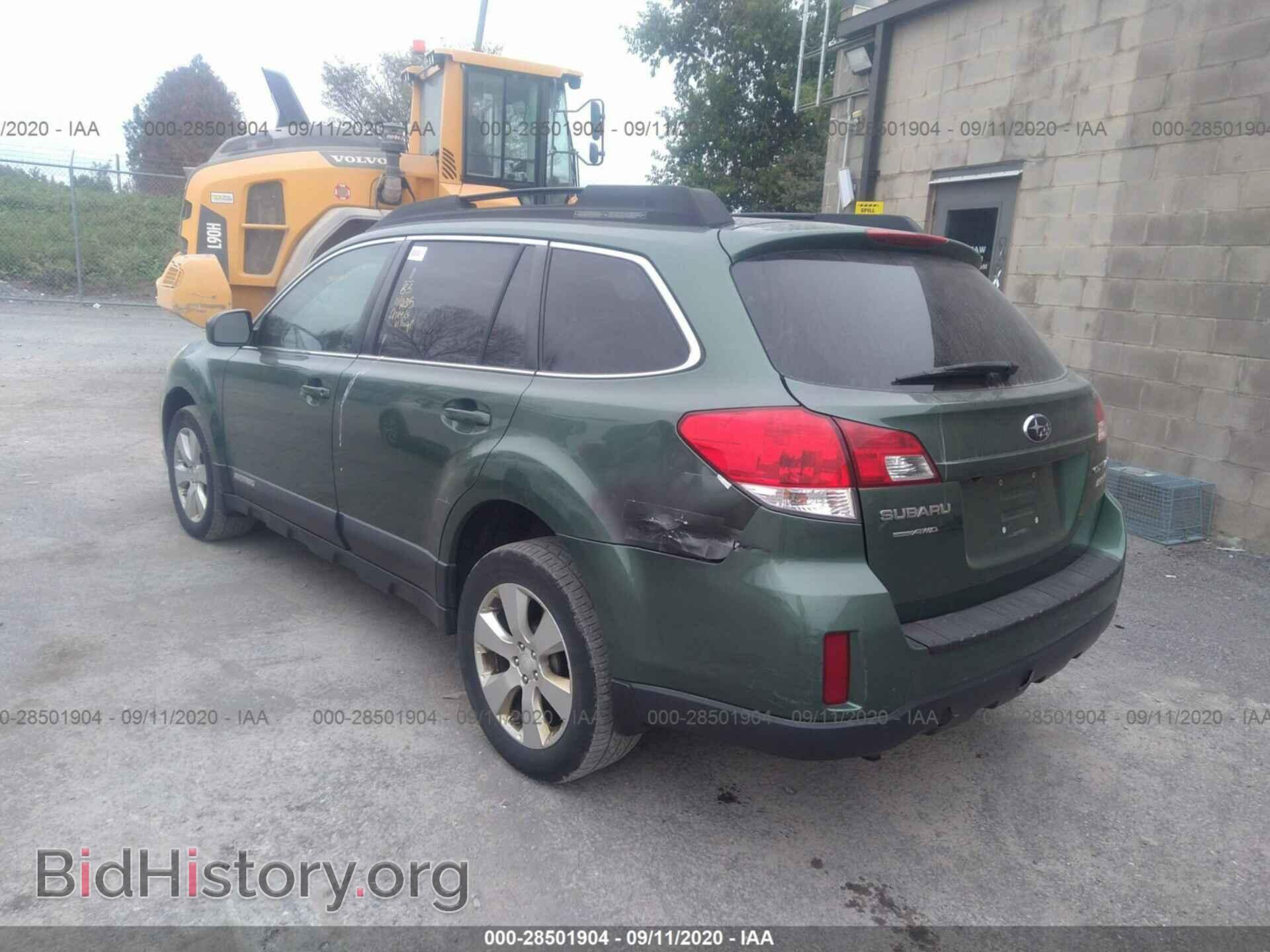 2011 SUBARU OUTBACK - VIN: 4S4BRBGC7B3348594 - Фото 3