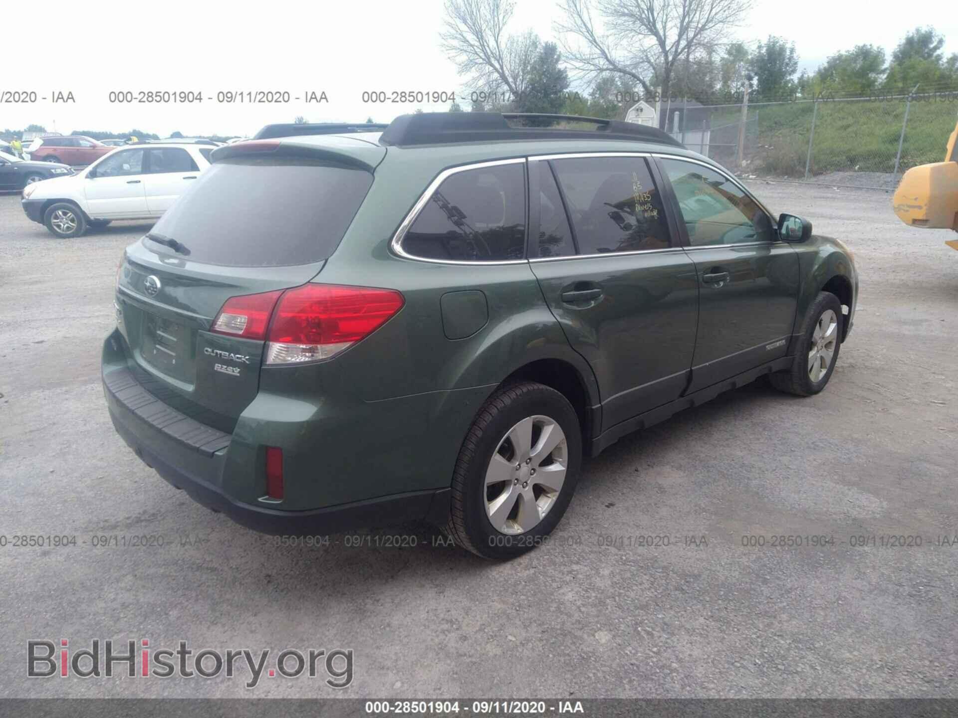 2011 SUBARU OUTBACK - VIN: 4S4BRBGC7B3348594 - Фото 4