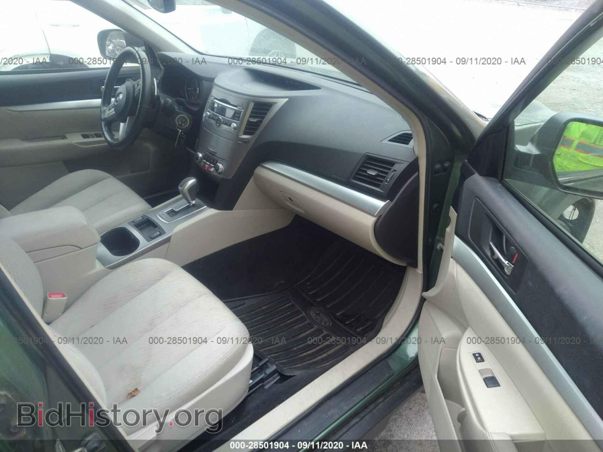 2011 SUBARU OUTBACK - VIN: 4S4BRBGC7B3348594 - Фото 5