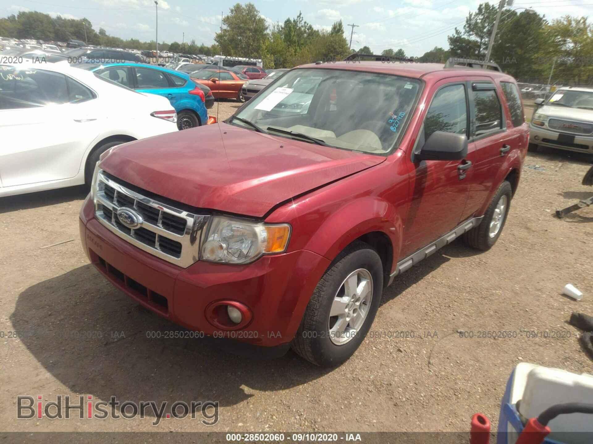 2009 FORD ESCAPE - VIN: 1FMCU03799KB27420 - Фото 2