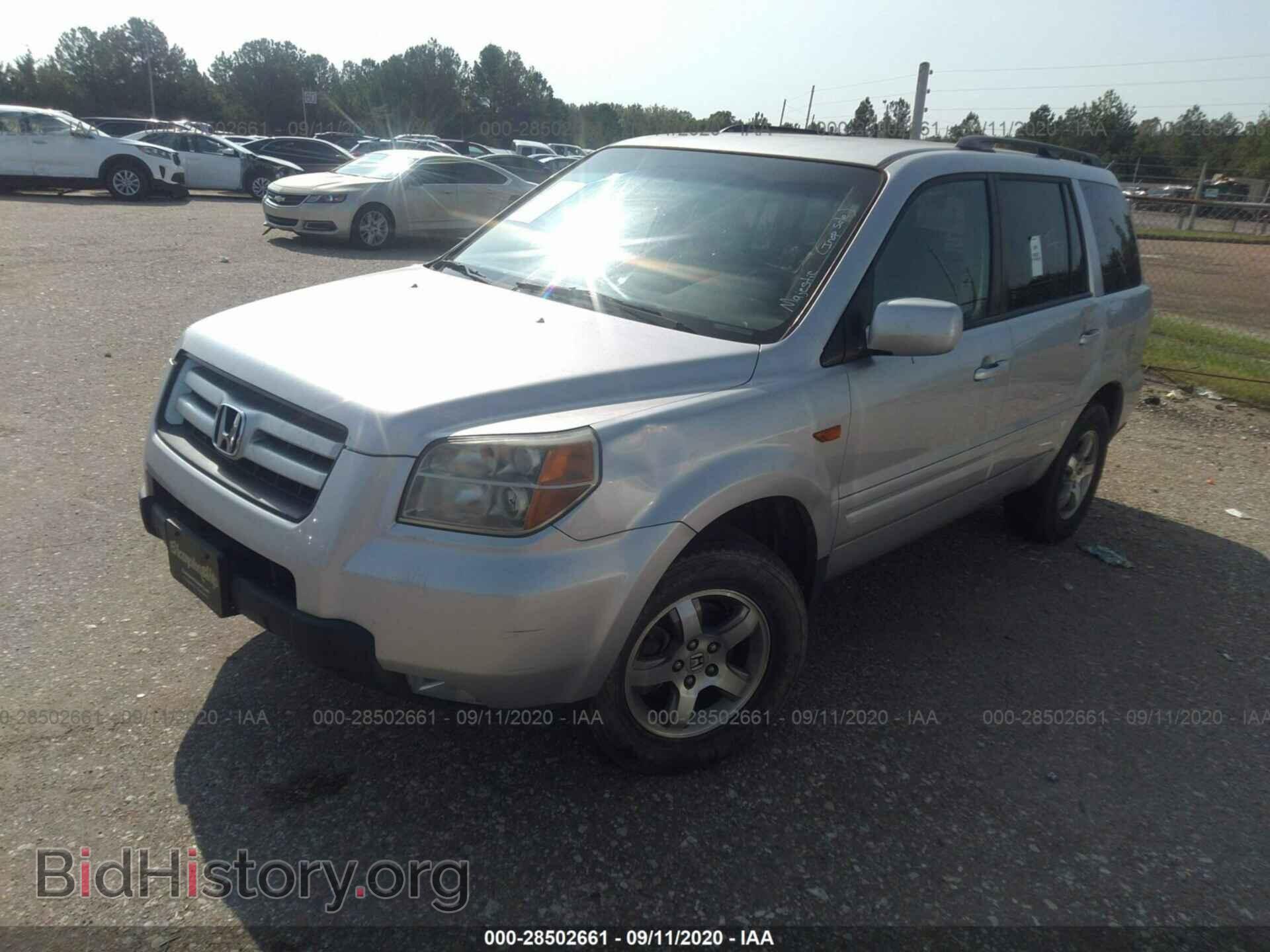 2006 HONDA PILOT - VIN: 2HKYF18456H553639 - Фото 2