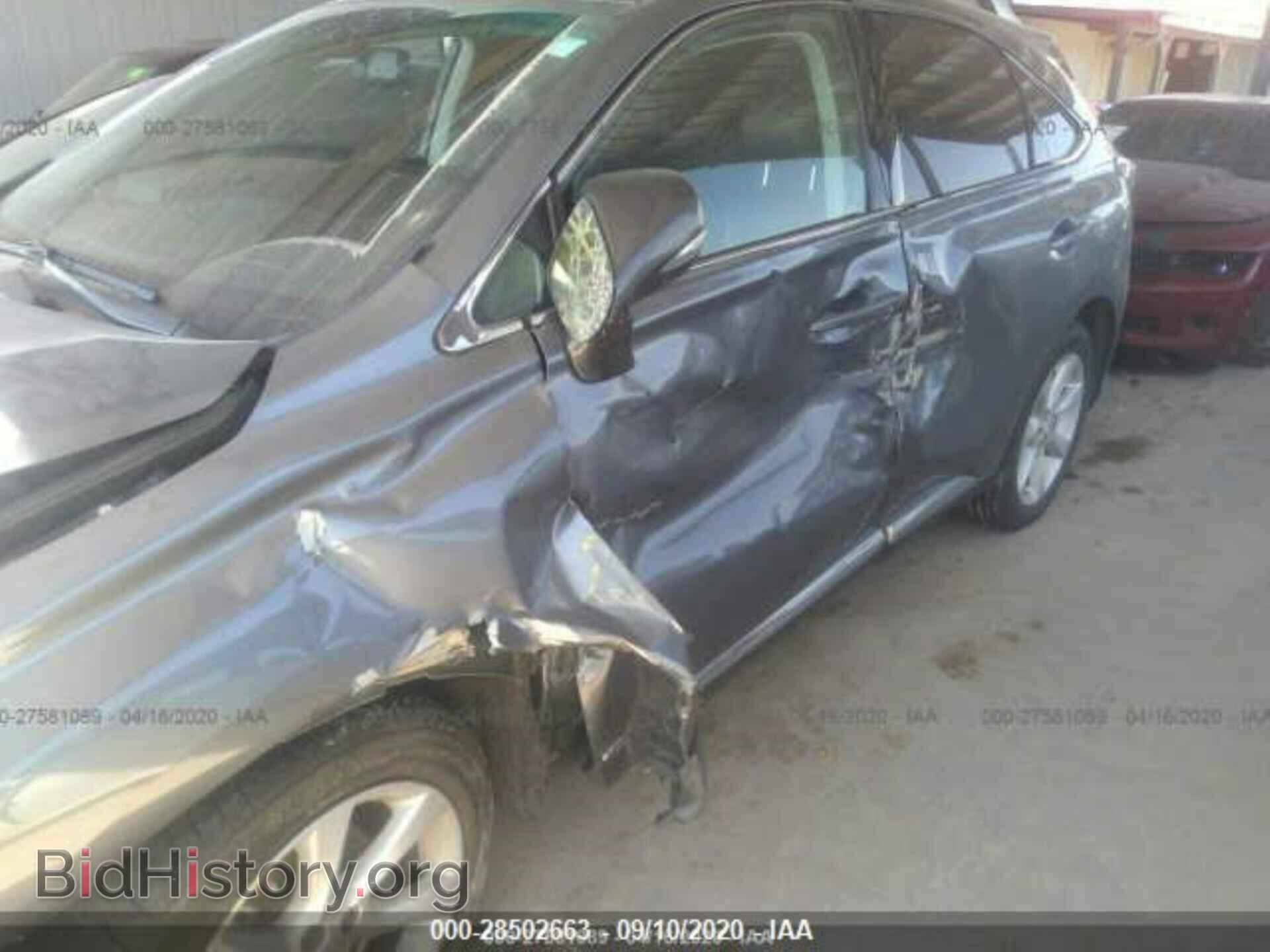 2012 LEXUS RX 350 - VIN: 2T2ZK1BA5CC070368 - Фото 6