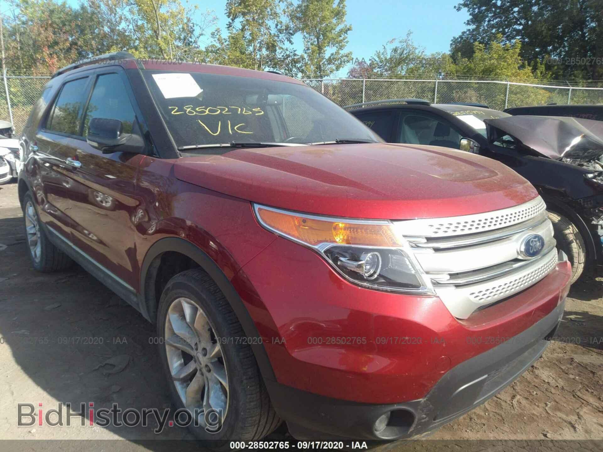 Photo 1FM5K8D84EGB41159 - FORD EXPLORER 2014