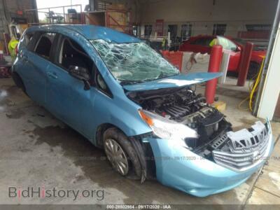 2015 Nissan VERSA NOTE S/S Plus/SV/SR/SL, голубой — VIN 3N1CE2CP9FL427341, IAAI