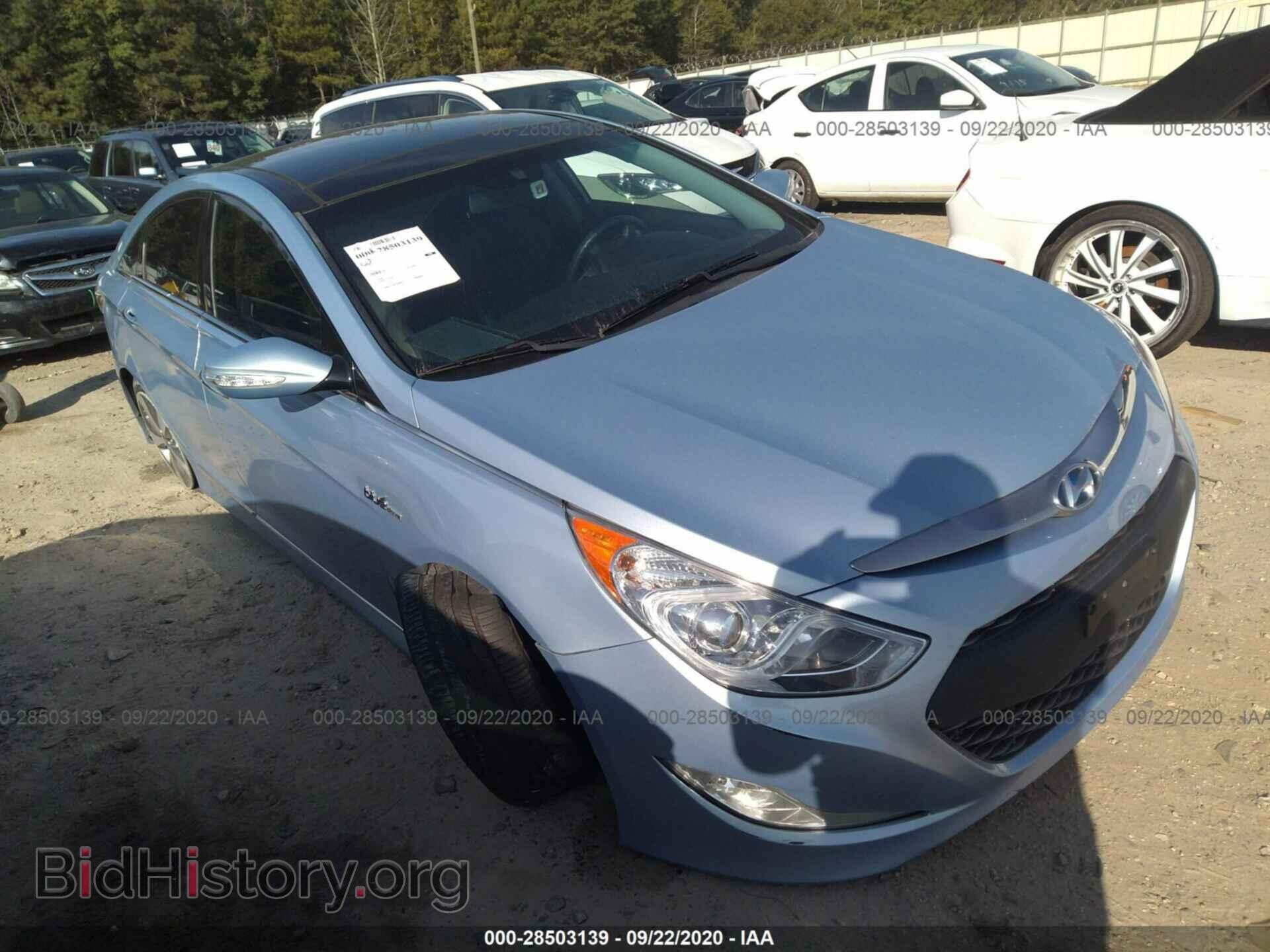 Фотография KMHEC4A43CA058555 - HYUNDAI SONATA 2012