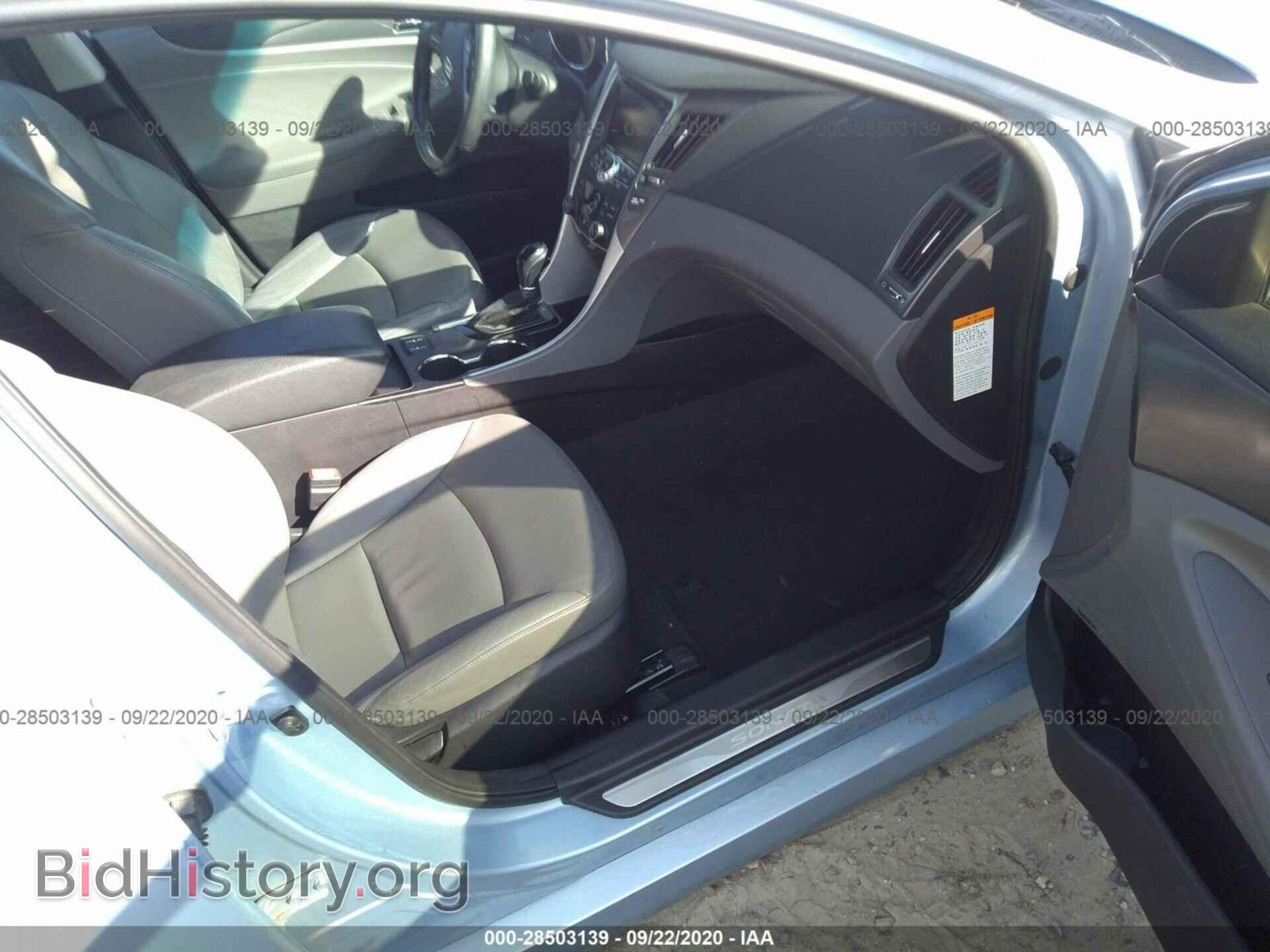 2012 HYUNDAI SONATA - VIN: KMHEC4A43CA058555 - Фото 5