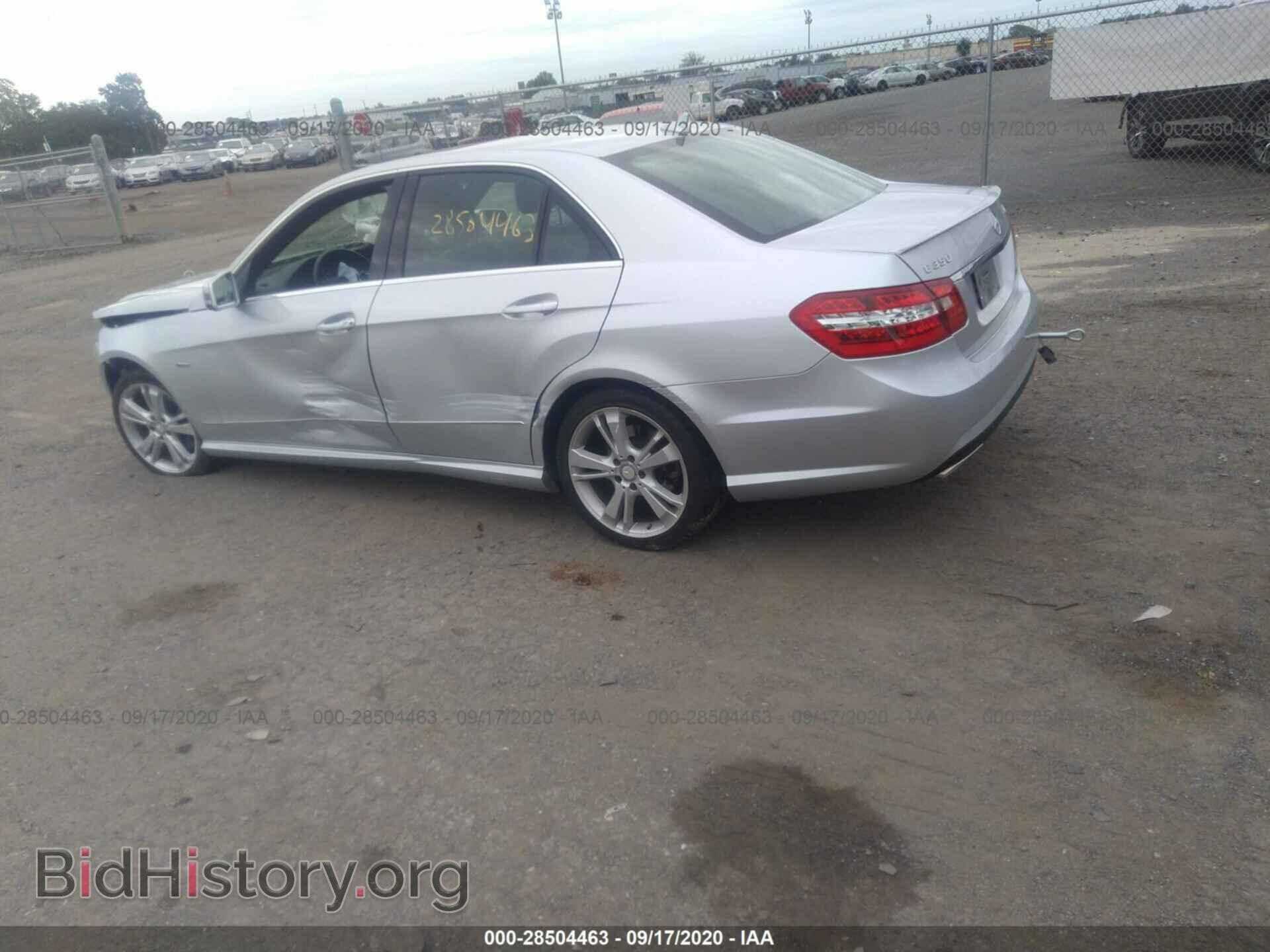2012 MERCEDES-BENZ E-CLASS - VIN: WDDHF8JB1CA549081 - Photo 3
