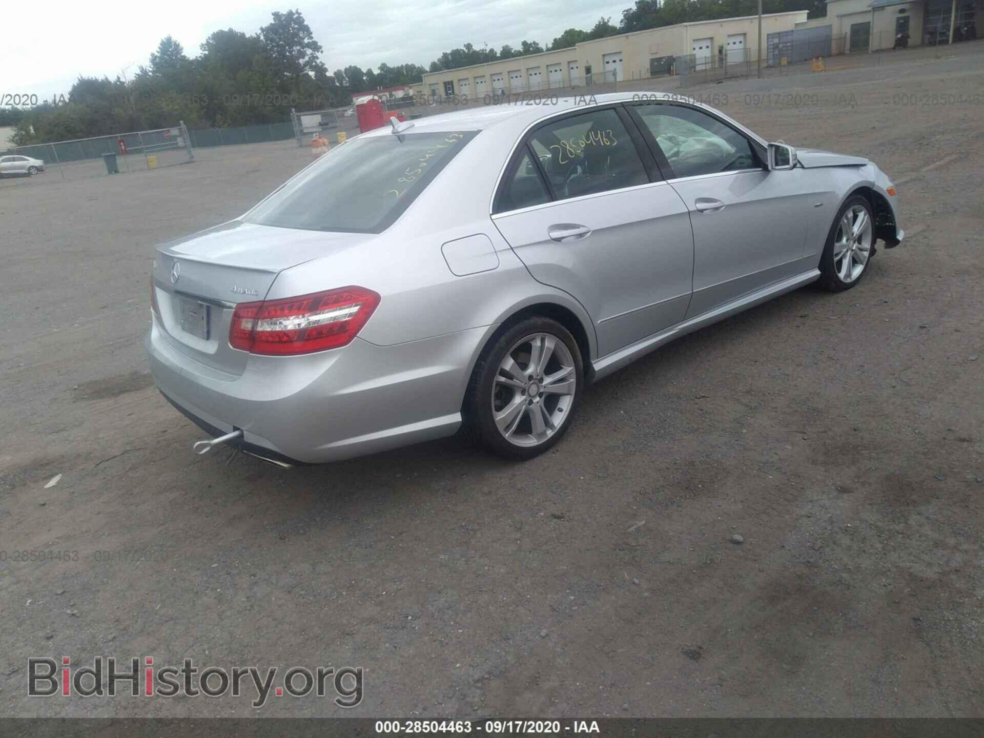 2012 MERCEDES-BENZ E-CLASS - VIN: WDDHF8JB1CA549081 - Photo 4