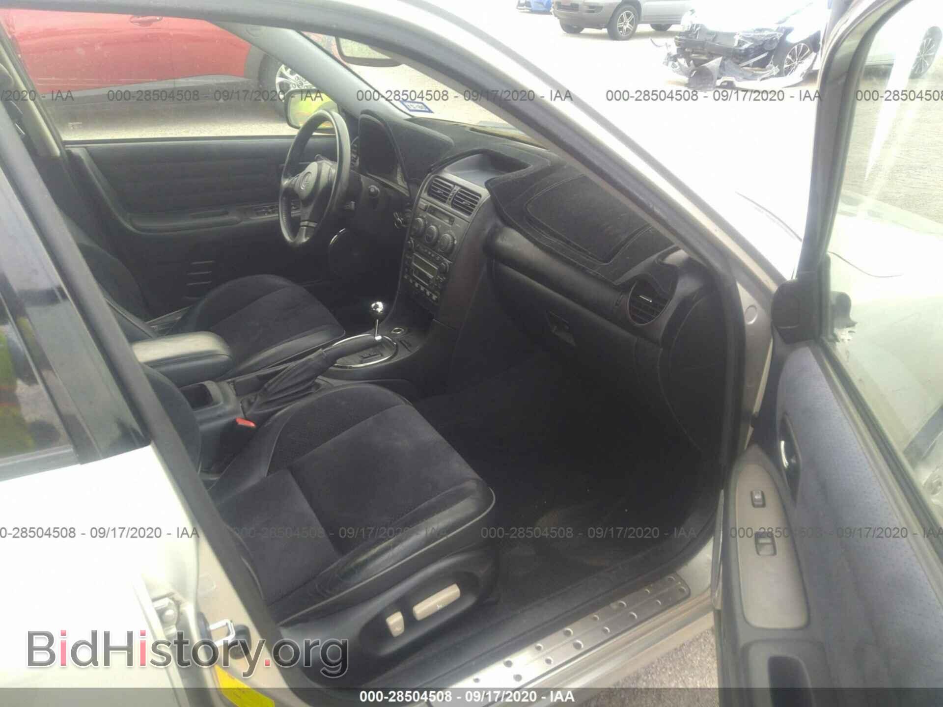 2002 LEXUS IS 300 - VIN: JTHBD192420044947 - Фото 5