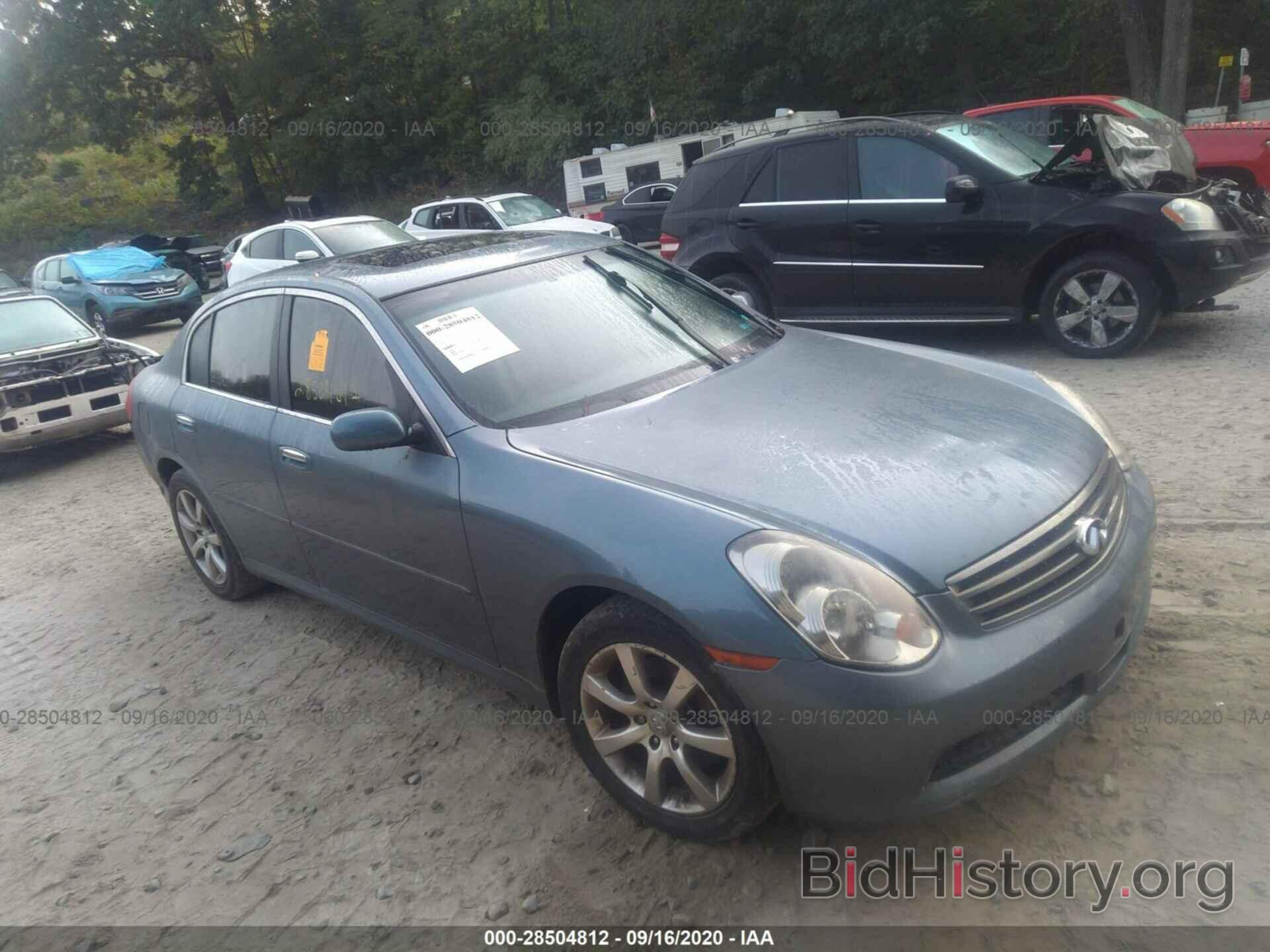 Photo JNKCV51F86M607424 - INFINITI G35 SEDAN 2006