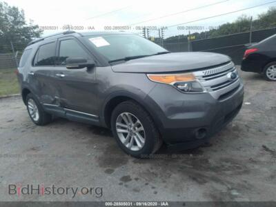2011 Ford EXPLORER XLT, серый — VIN 1FMHK8D85BGA94054, IAAI