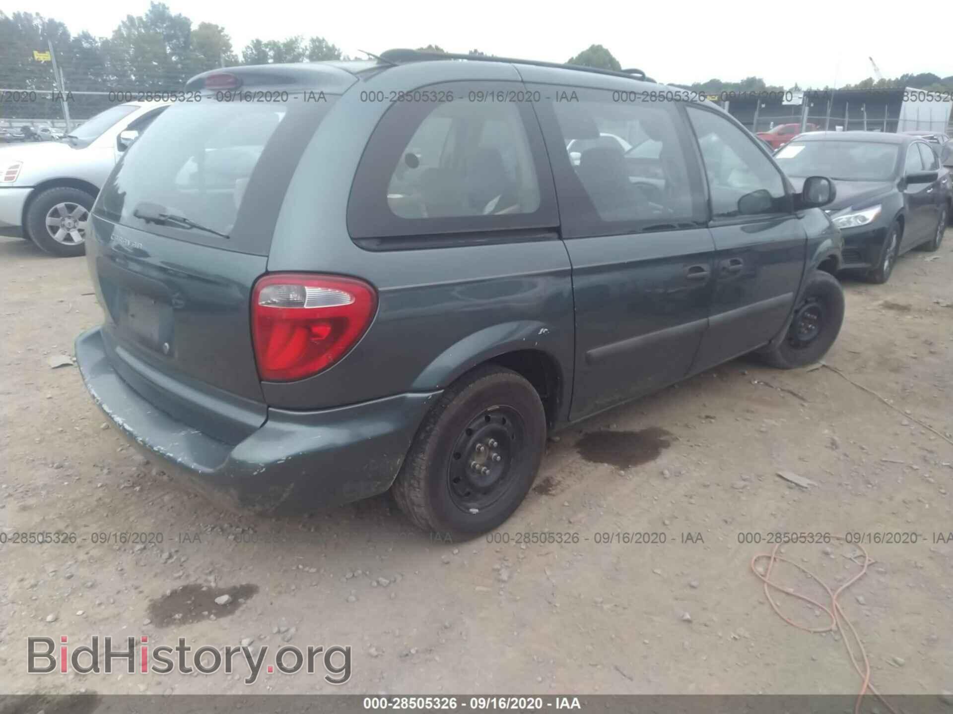 2005 DODGE CARAVAN - VIN: 1D4GP25R75B213829 - Фото 4