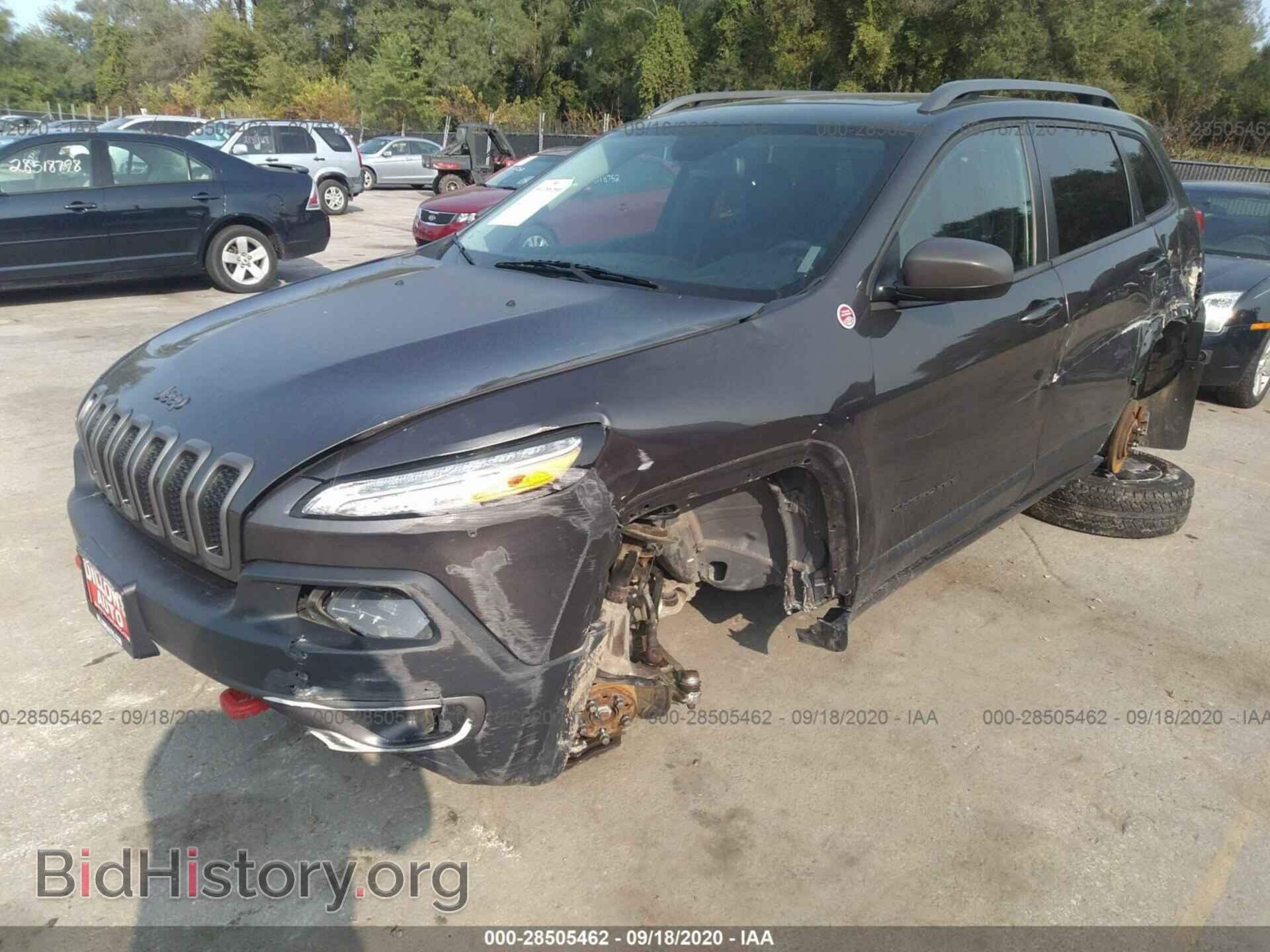 2016 JEEP CHEROKEE - VIN: 1C4PJMBS2GW223228 - Фото 2