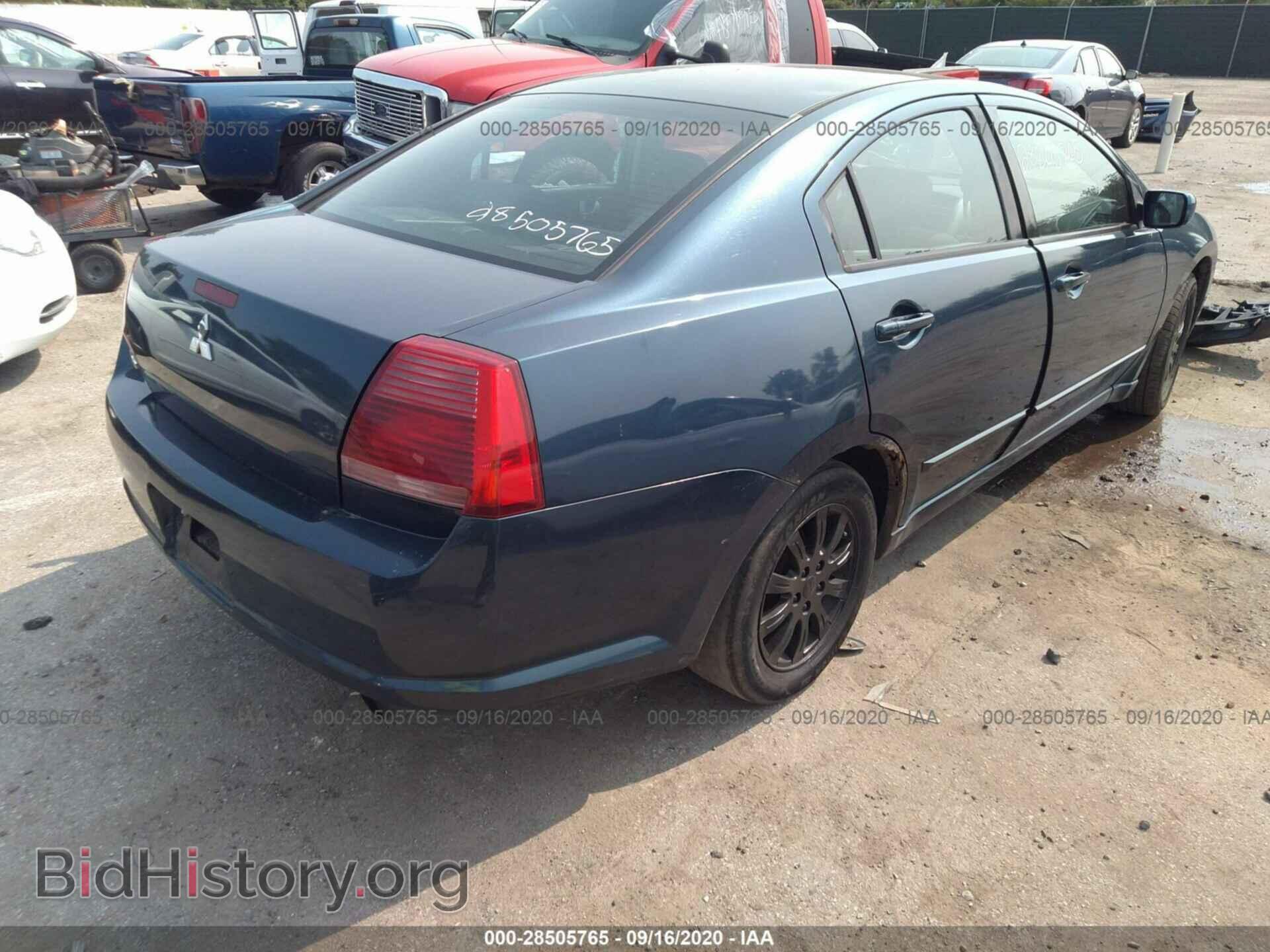 2006 MITSUBISHI GALANT - VIN: 4A3AB36F46E011961 - Фото 4