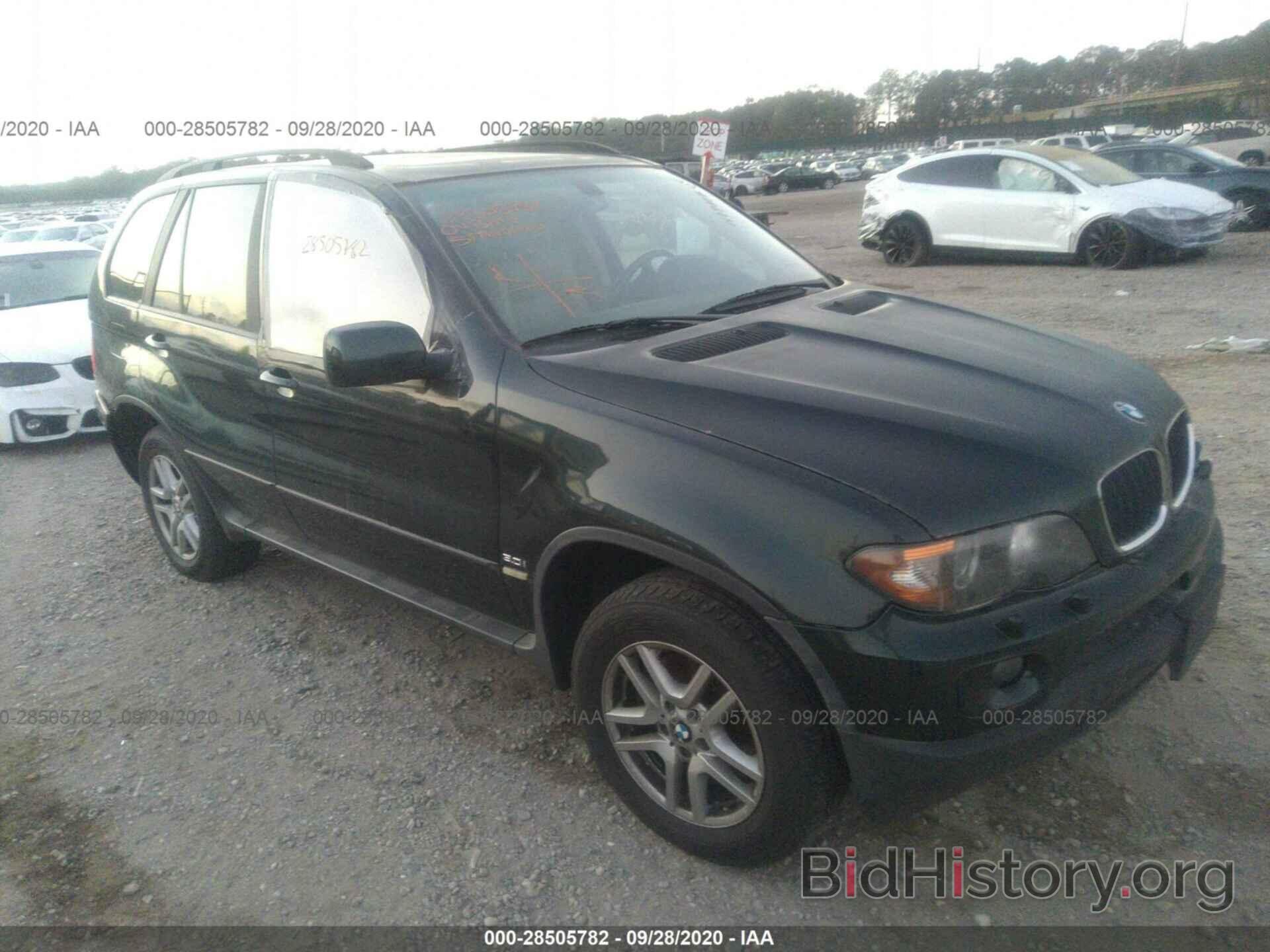 Photo 5UXFA13524LB09179 - BMW X5 2004