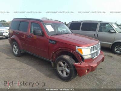 2008 Dodge NITRO SLT, red — VIN 1D8GU58K38W231832, IAAI