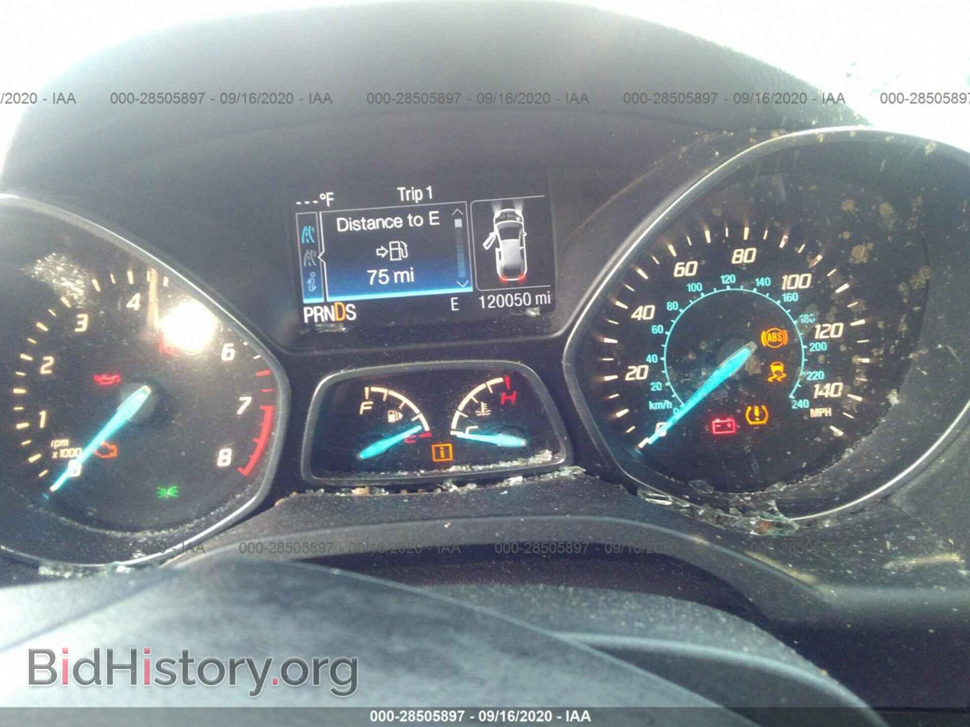 2014 FORD ESCAPE - VIN: 1FMCU0J99EUD70342 - Фото 7