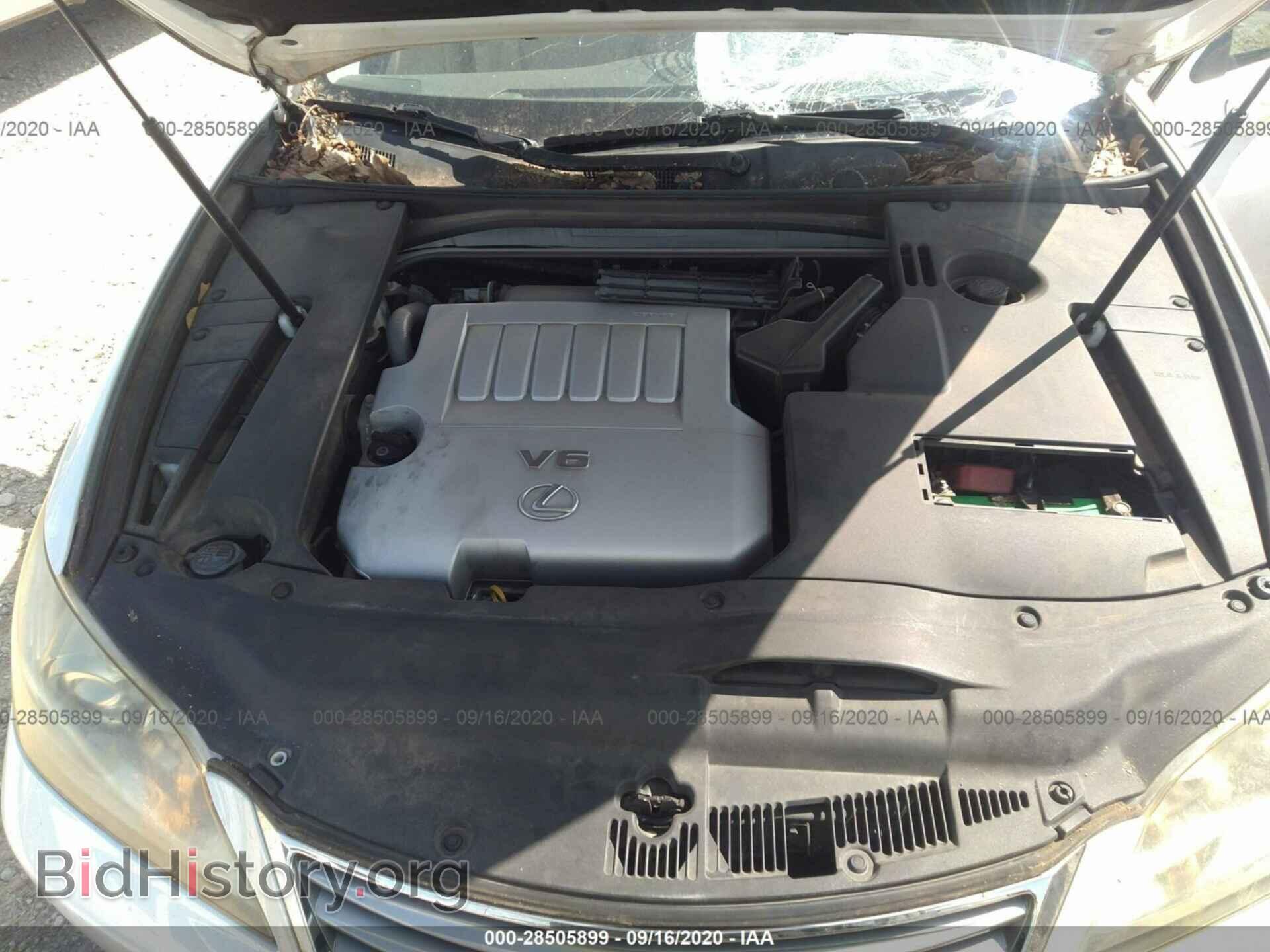 2011 LEXUS ES 350 - VIN: JTHBK1EG6B2468190 - Фото 10
