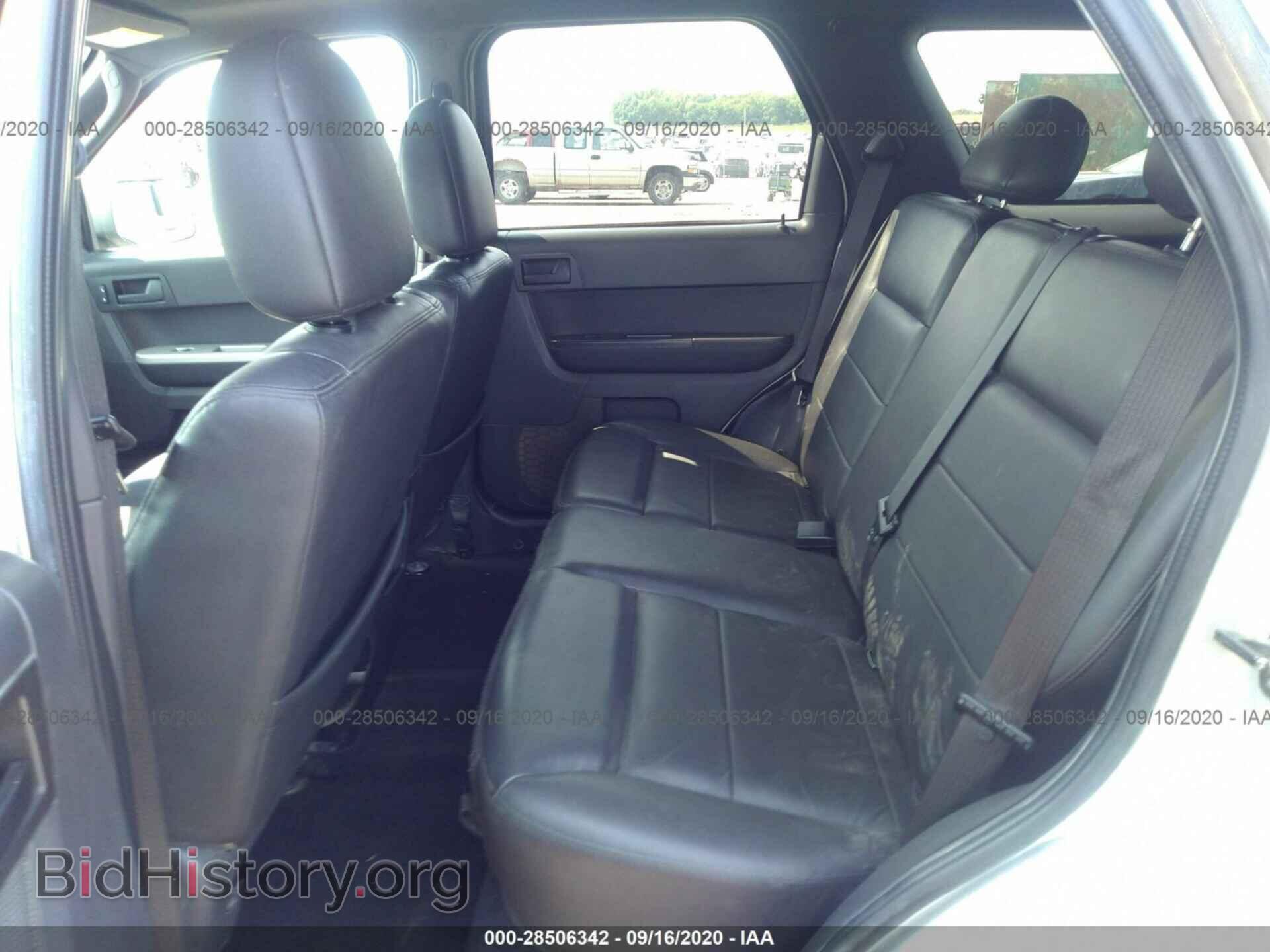 2009 FORD ESCAPE - VIN: 1FMCU93G09KC85360 - Фото 8