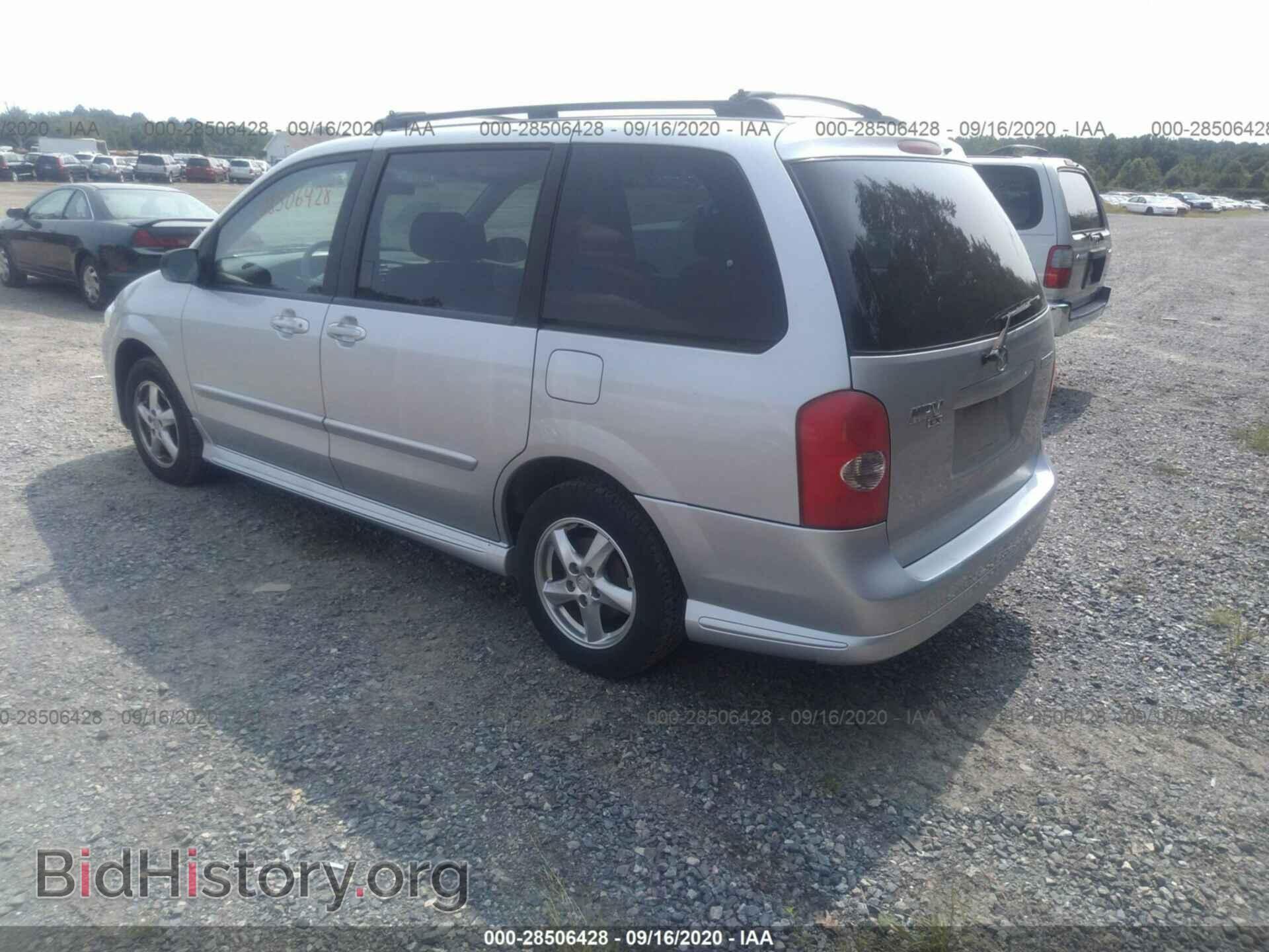 2002 MAZDA MPV - VIN: JM3LW28A720327980 - Фото 3
