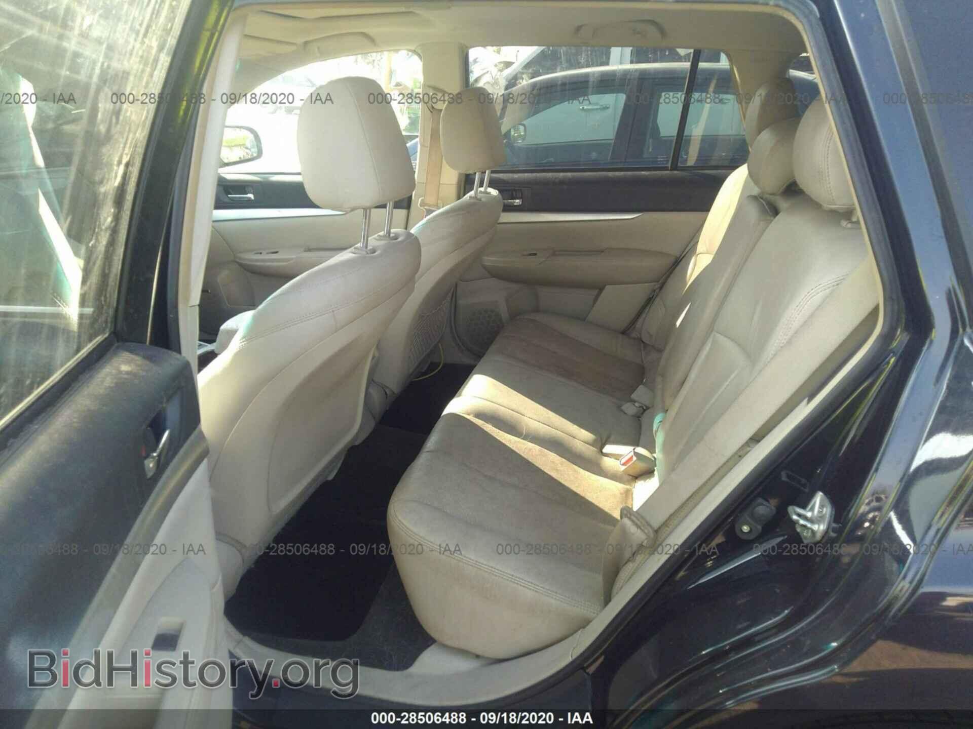 2012 SUBARU OUTBACK - VIN: 4S4BRDHC7C2227002 - Фото 8