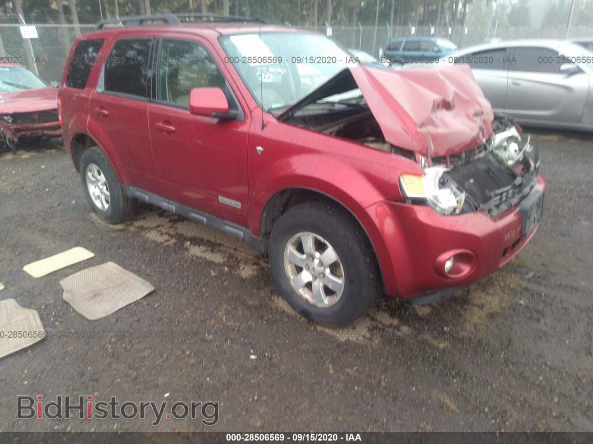 Фотография 1FMCU94198KA94884 - FORD ESCAPE 2008