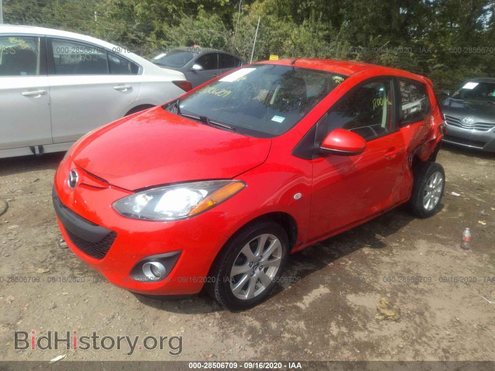 2014 MAZDA MAZDA2 - VIN: JM1DE1LY5E0176026 - Фото 2
