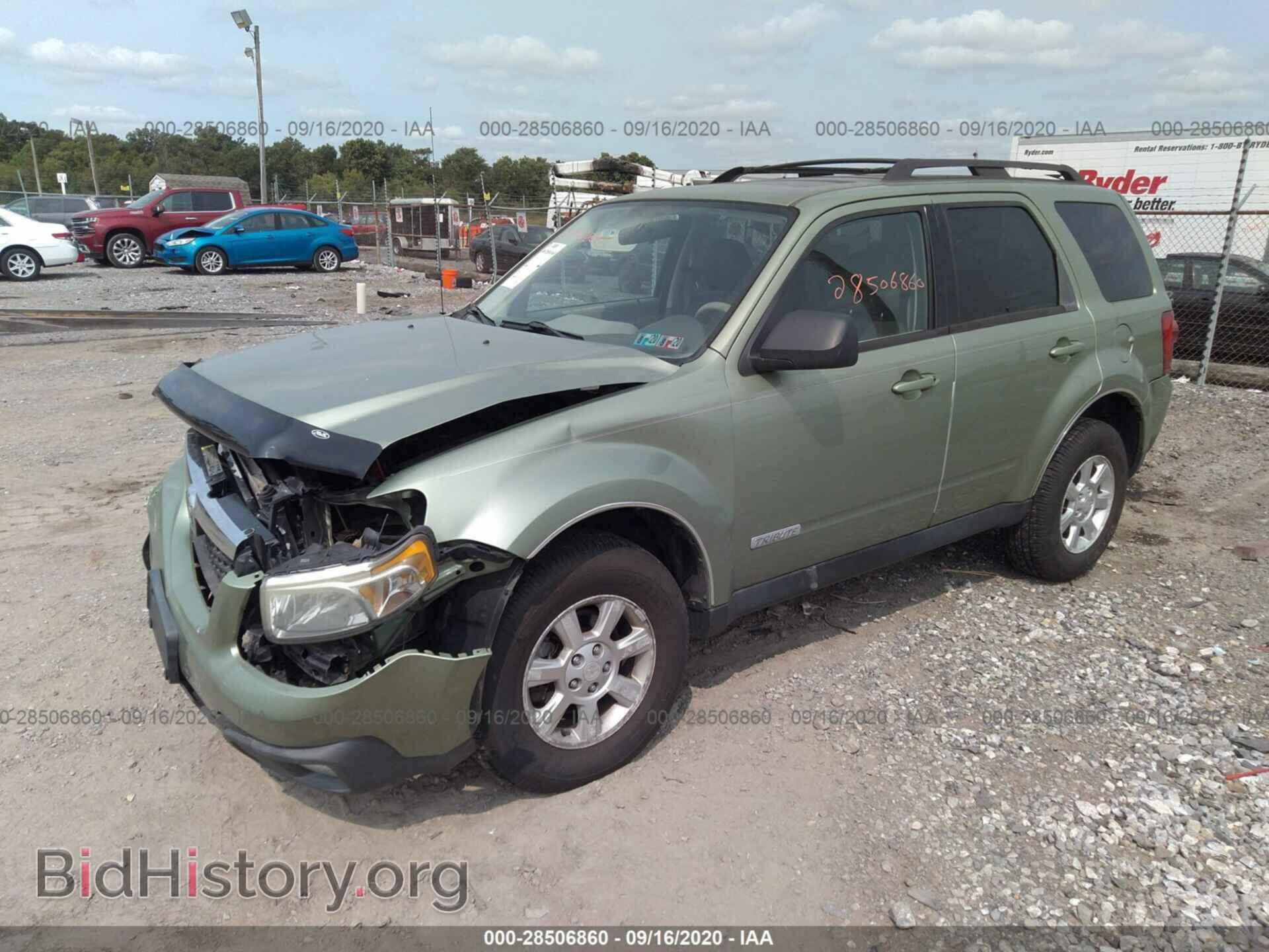 2008 MAZDA TRIBUTE - VIN: 4F2CZ96178KM11659 - Фото 2