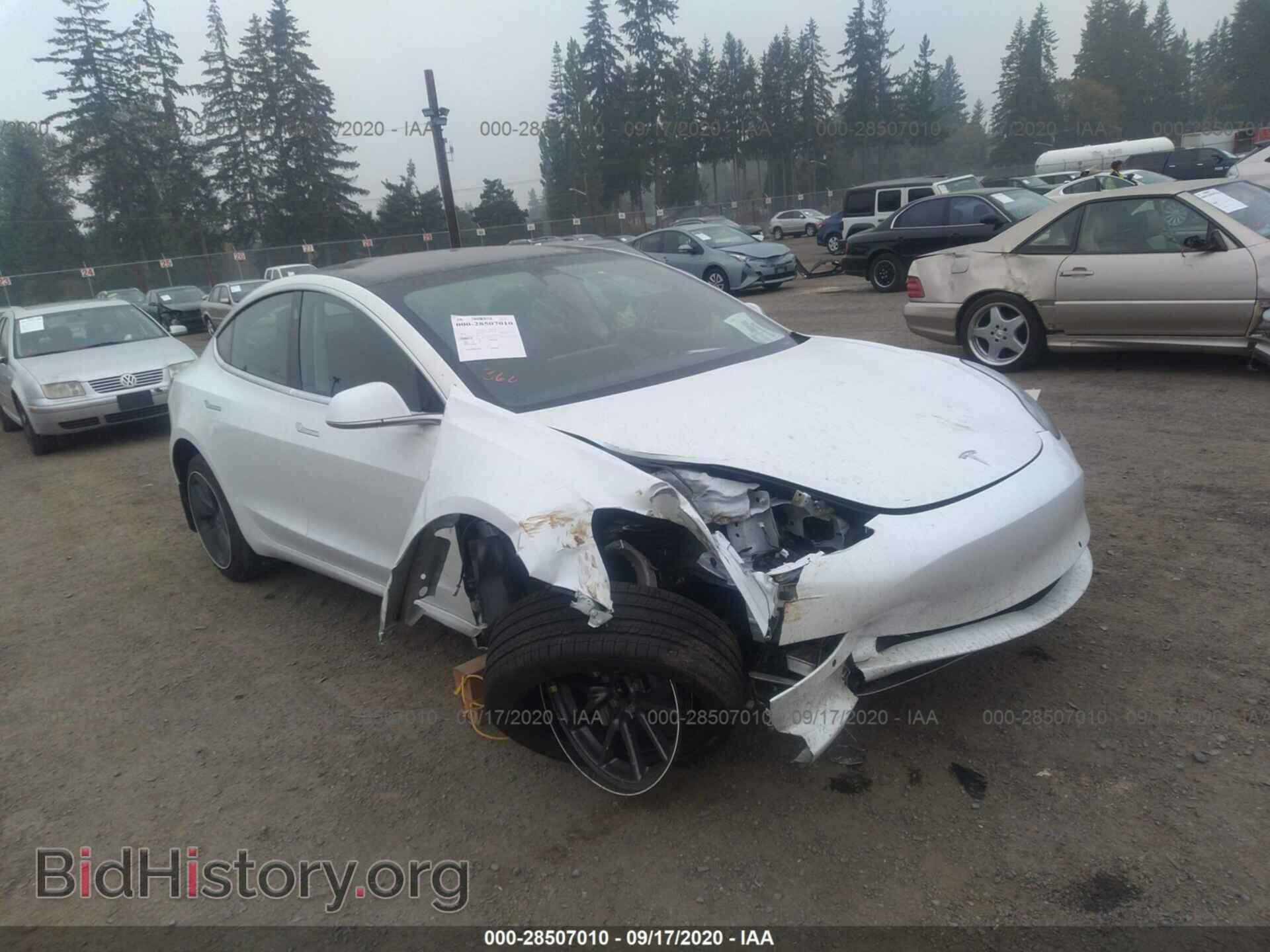 Photo 5YJ3E1EA9LF706539 - TESLA MODEL 3 2020
