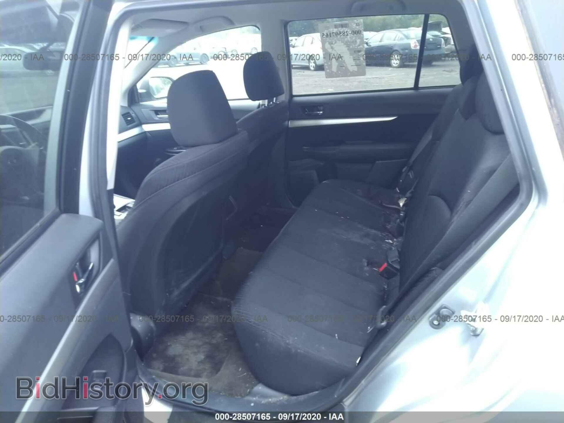 2012 SUBARU OUTBACK - VIN: 4S4BRBCC6C3217406 - Фото 8