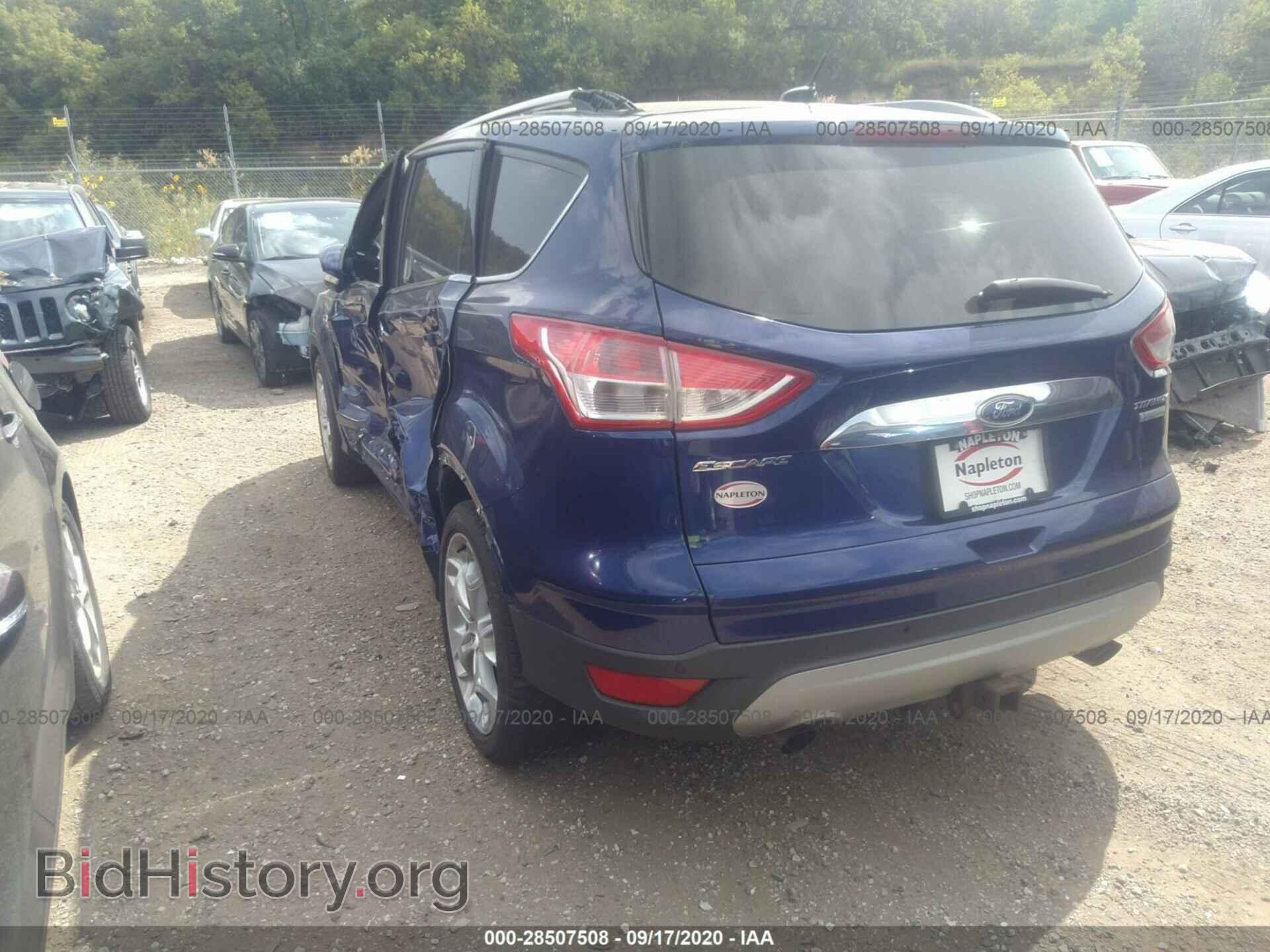 2014 FORD ESCAPE - VIN: 1FMCU0J99EUA61020 - Фото 3